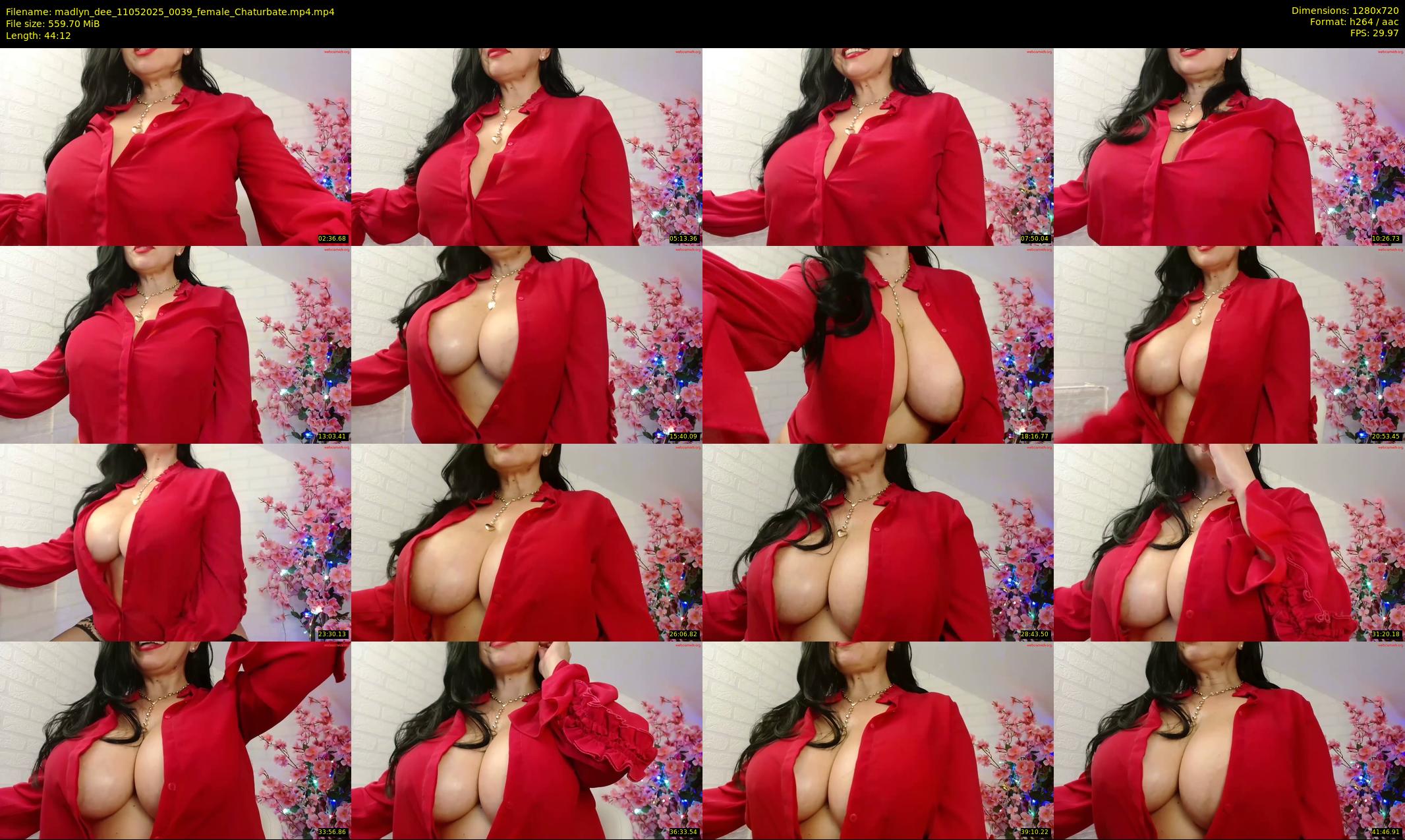 madlyn_dee — 45 minute Chaturbate female cam show recording, 720p, May 11, 2025