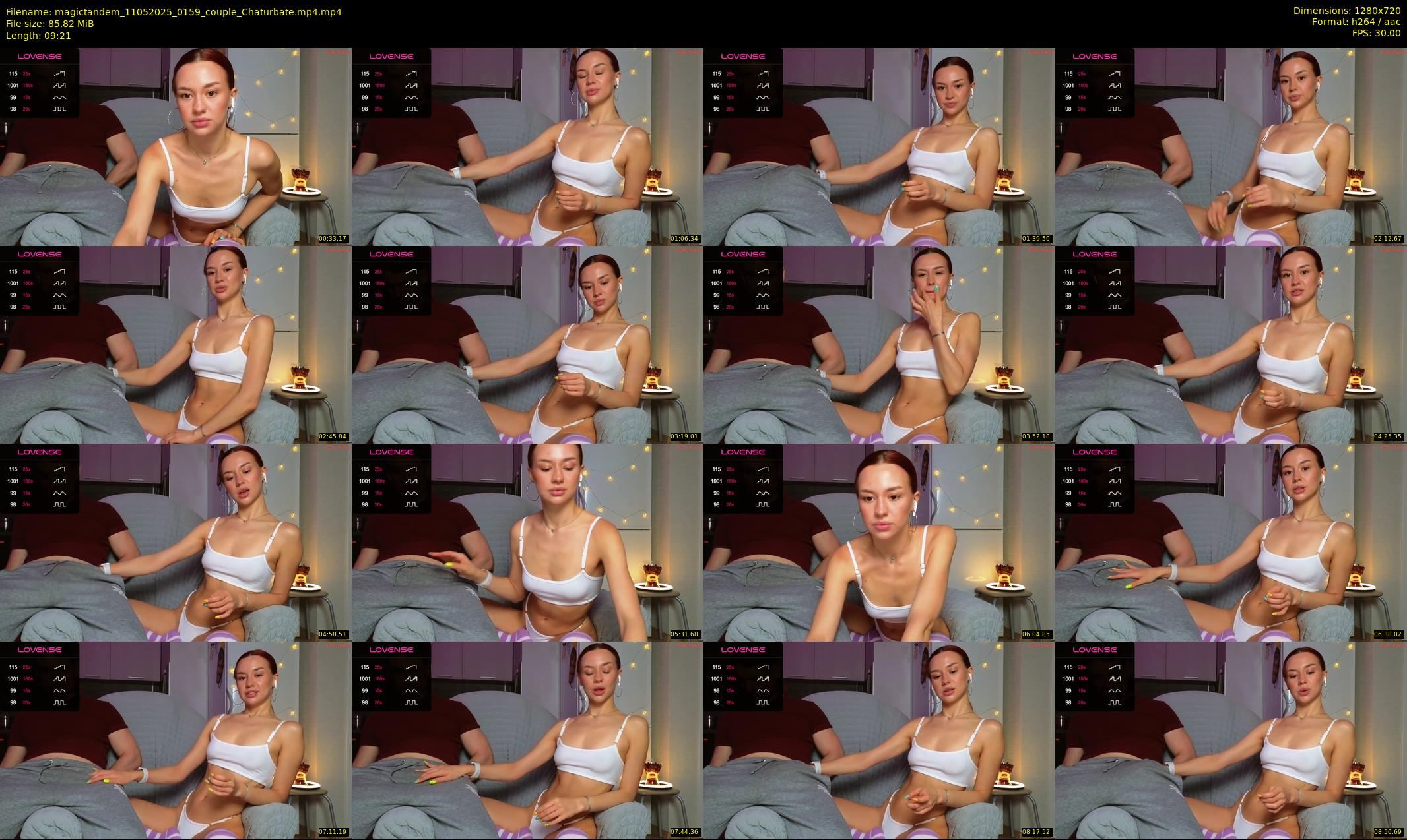 magictandem — 10 minute Chaturbate couple cam show recording, 720p, May 11, 2025