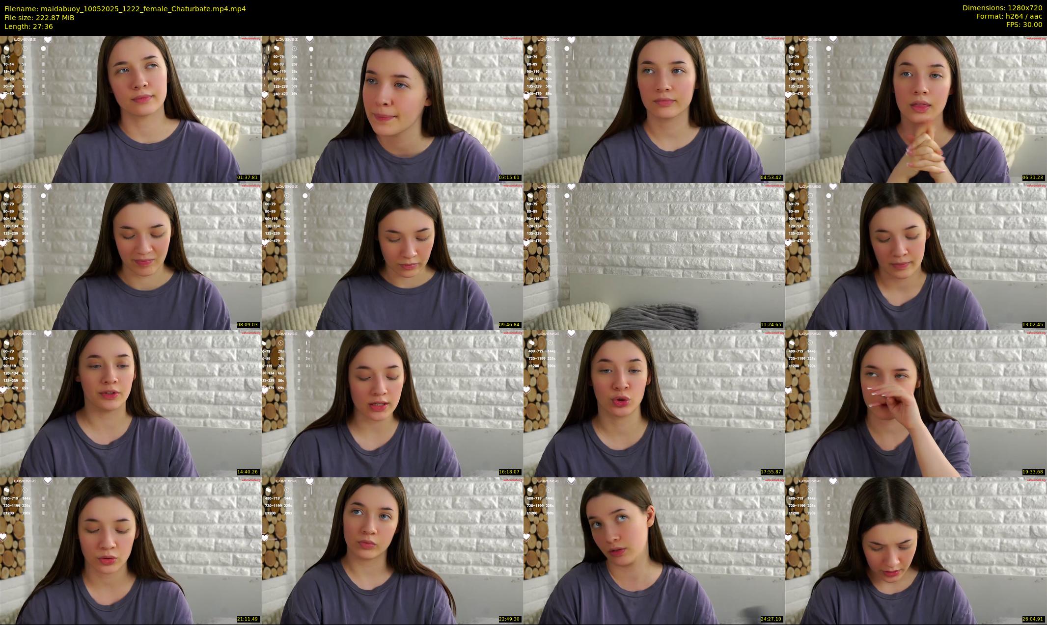maidabuoy — 28 minute Chaturbate female cam show recording, 720p, May 10, 2025