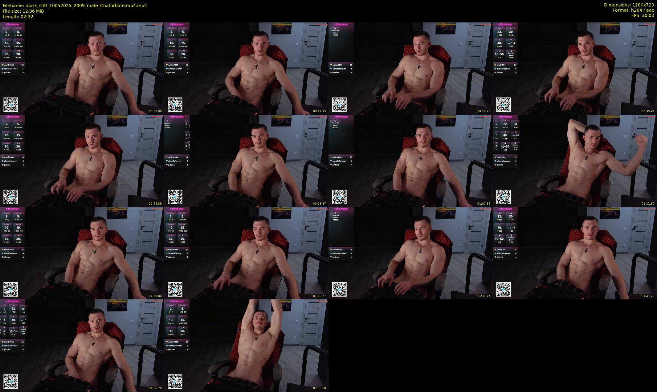 mark_stiff — 3 minute Chaturbate male cam show recording, 720p, May 10, 2025
