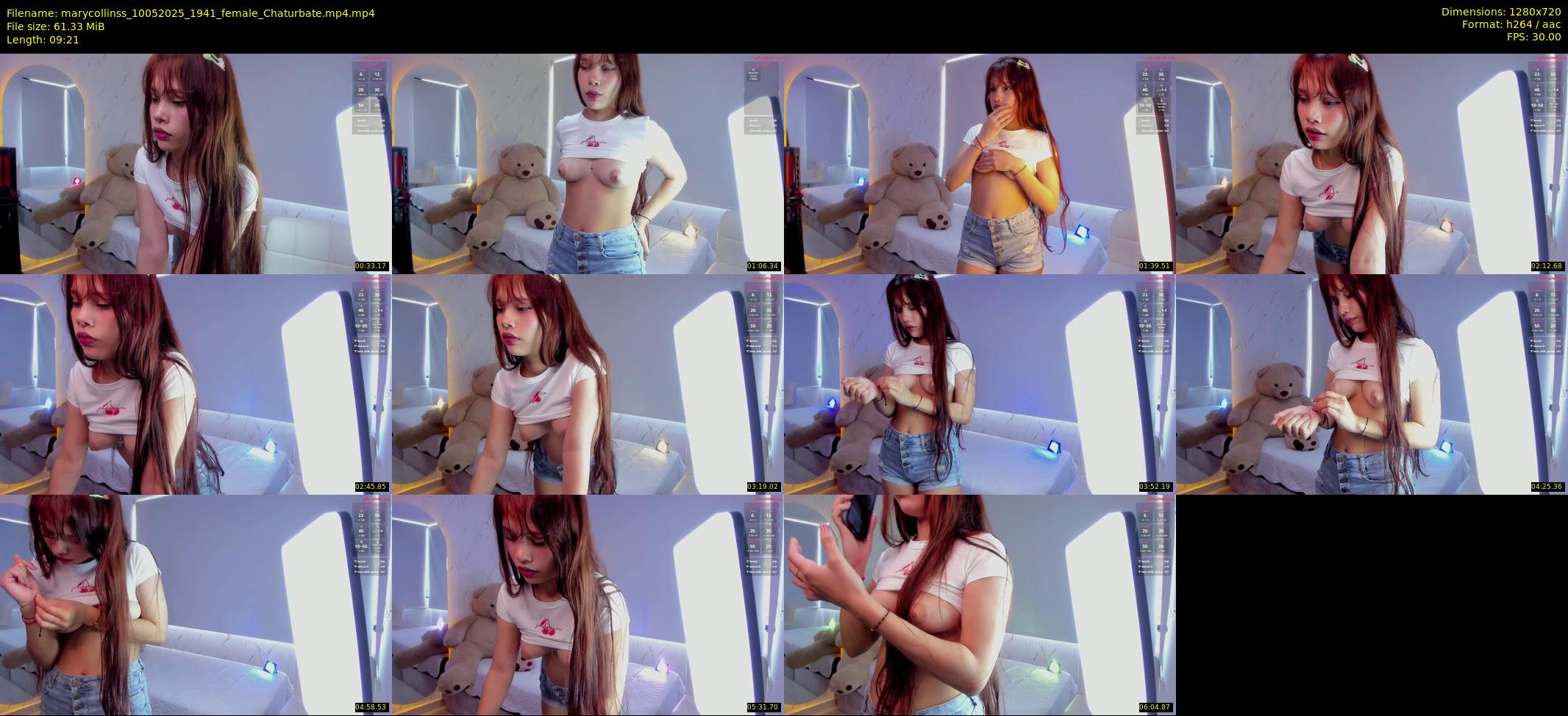 marycollinss — 10 minute Chaturbate female cam show recording, 720p, May 10, 2025