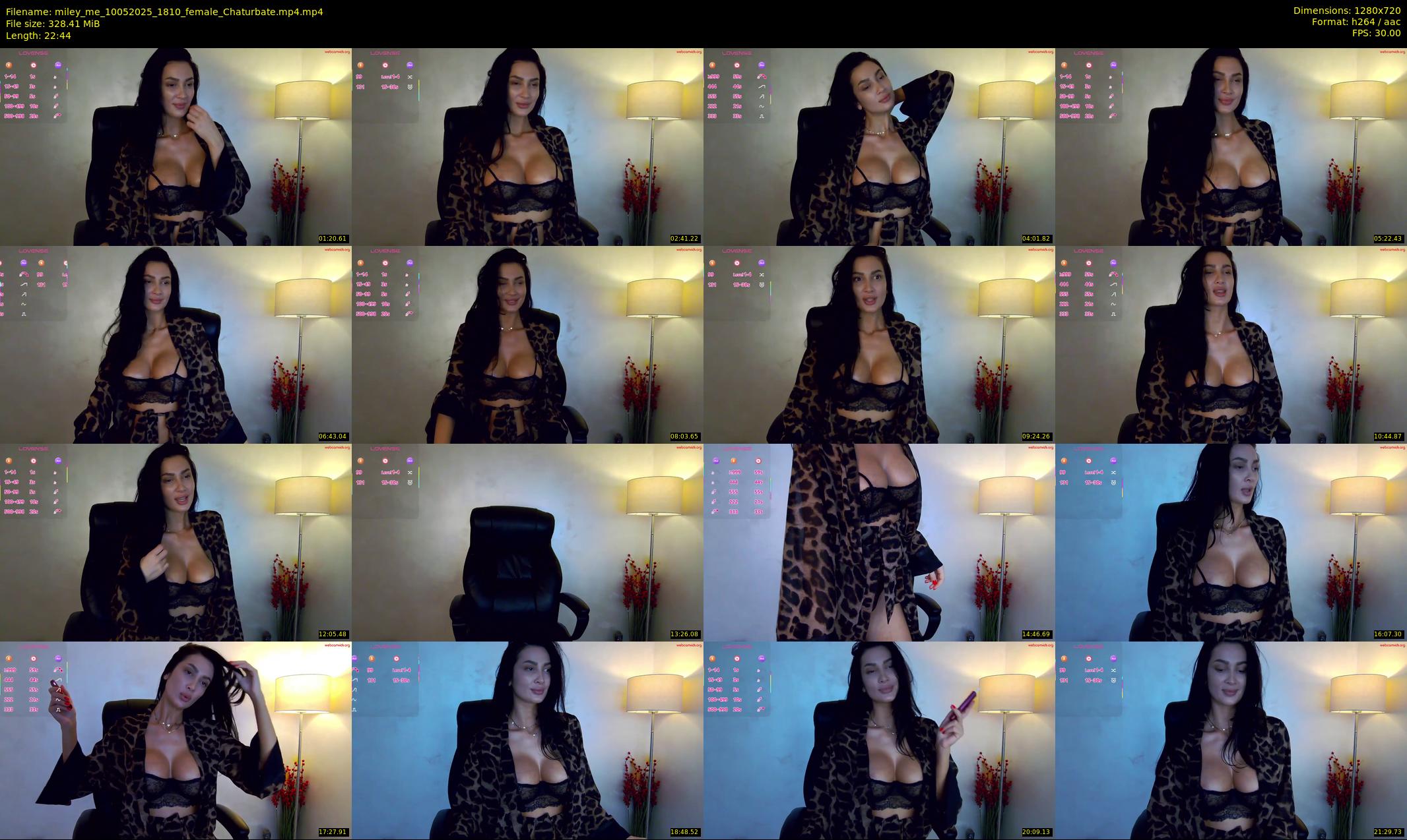miley_me — 23 minute Chaturbate female cam show recording, 720p, May 10, 2025