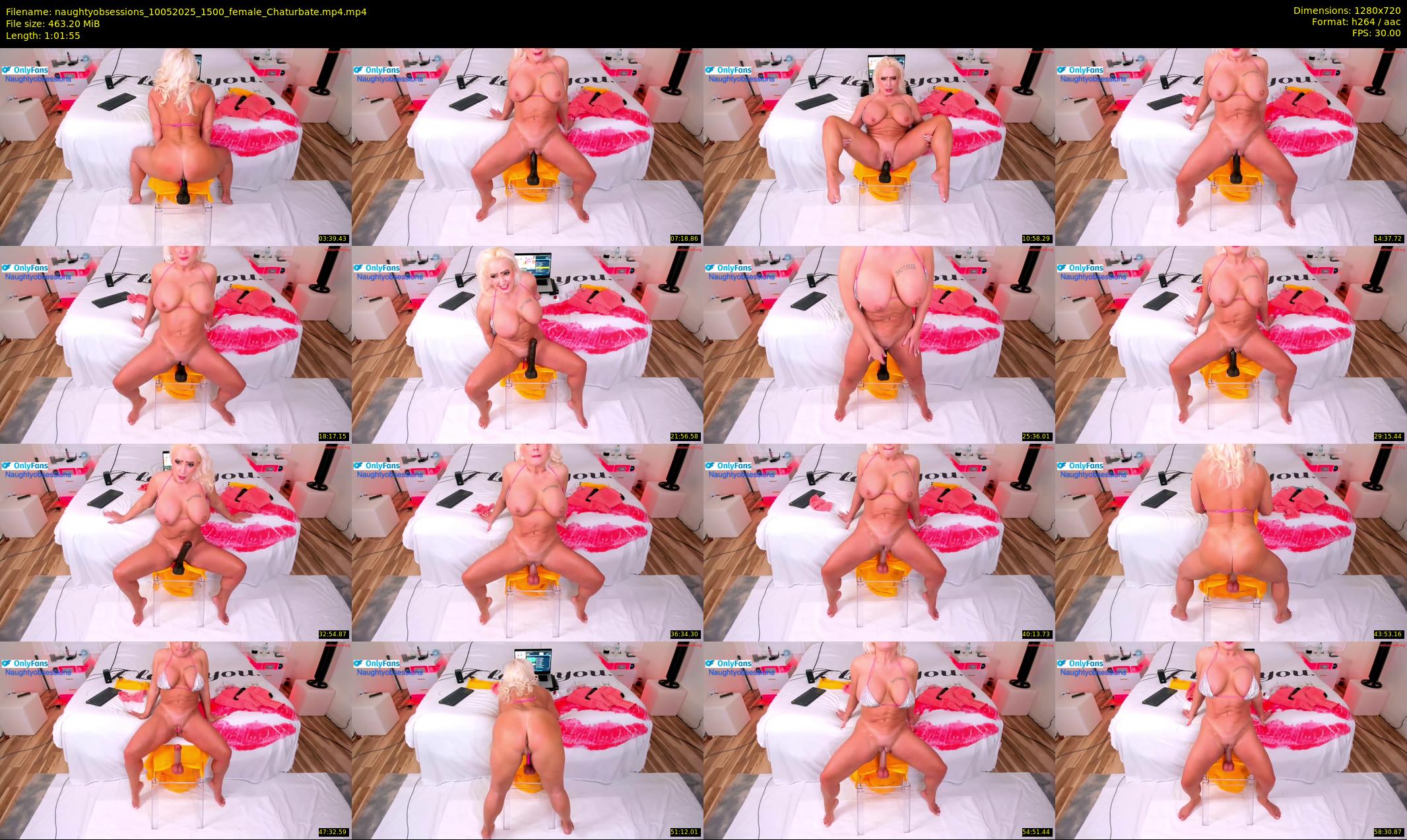 naughtyobsessions — 62 minute Chaturbate female cam show recording, 720p, May 10, 2025