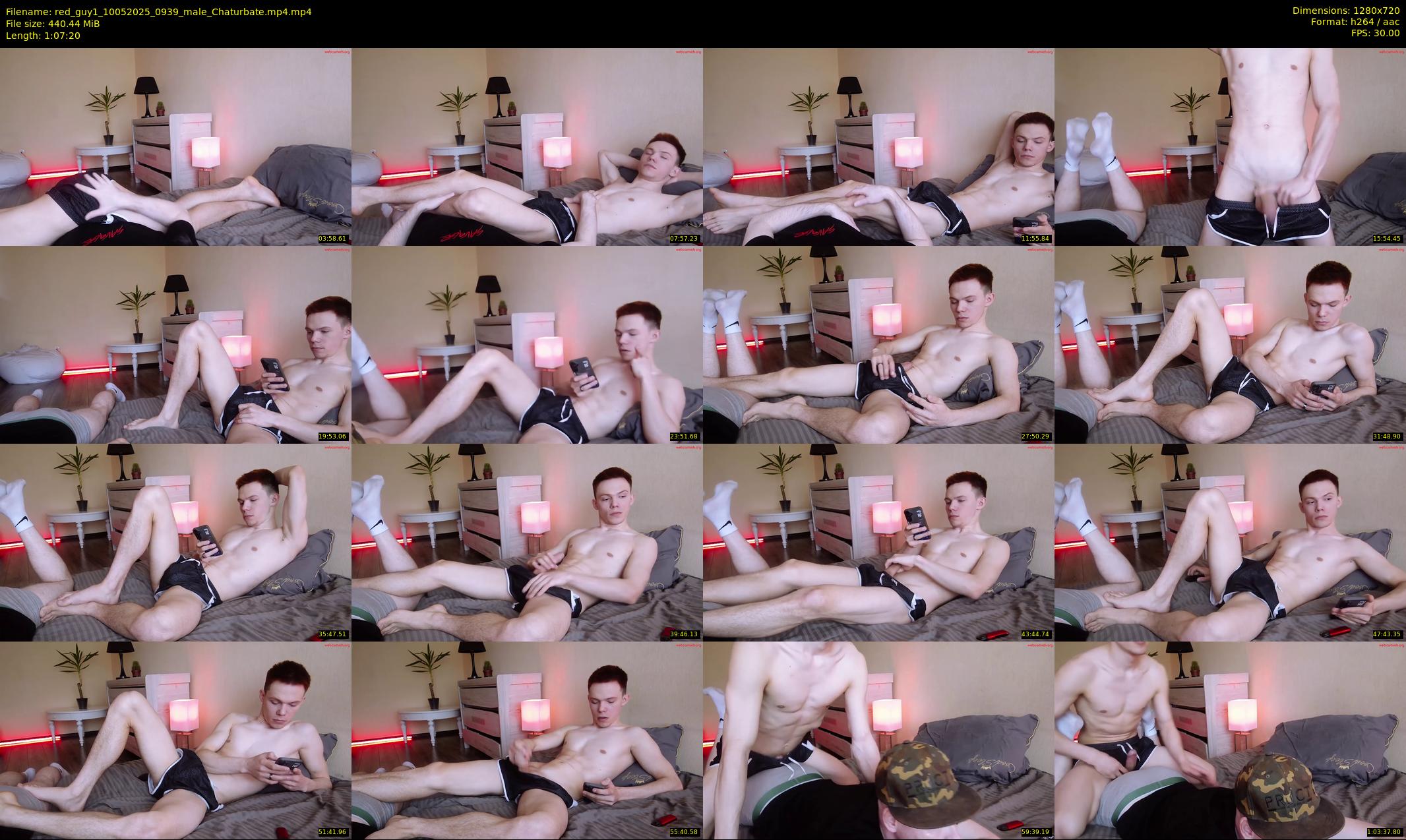 red_guy1 — 68 minute Chaturbate male cam show recording, 720p, May 10, 2025