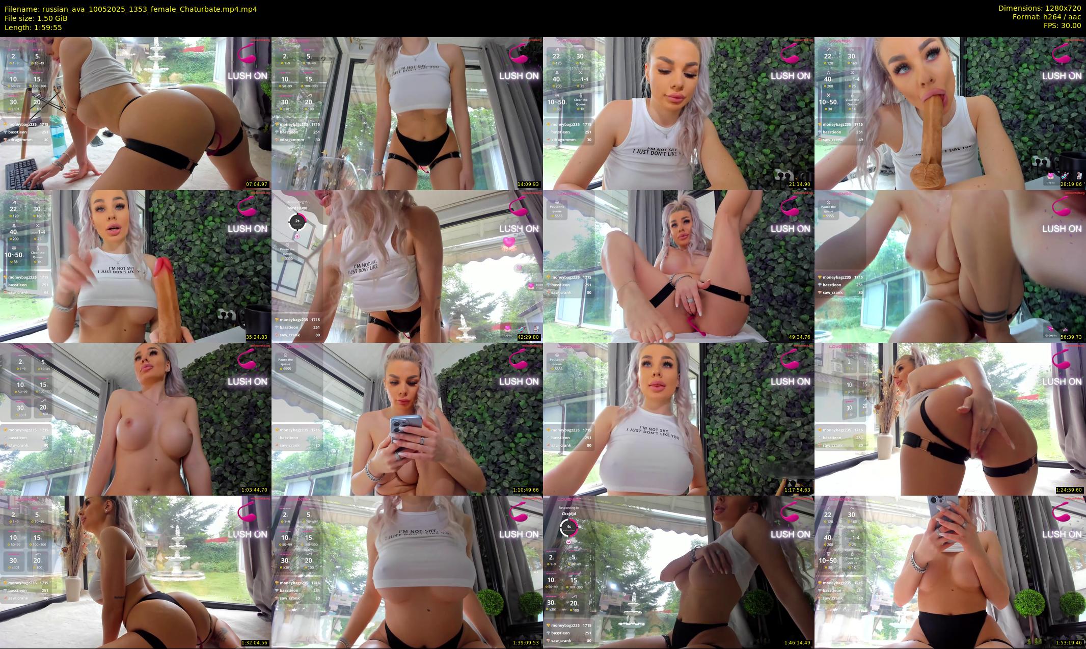 russian_ava — 120 minute Chaturbate female cam show recording, 720p, May 10, 2025