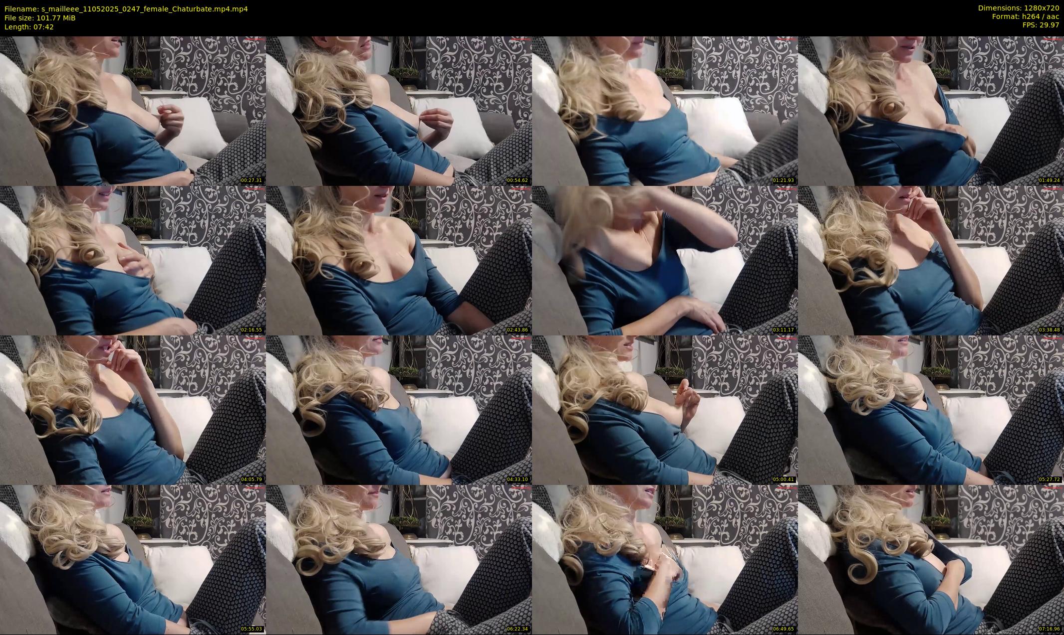 s_mailleee — 8 minute Chaturbate female cam show recording, 720p, May 11, 2025