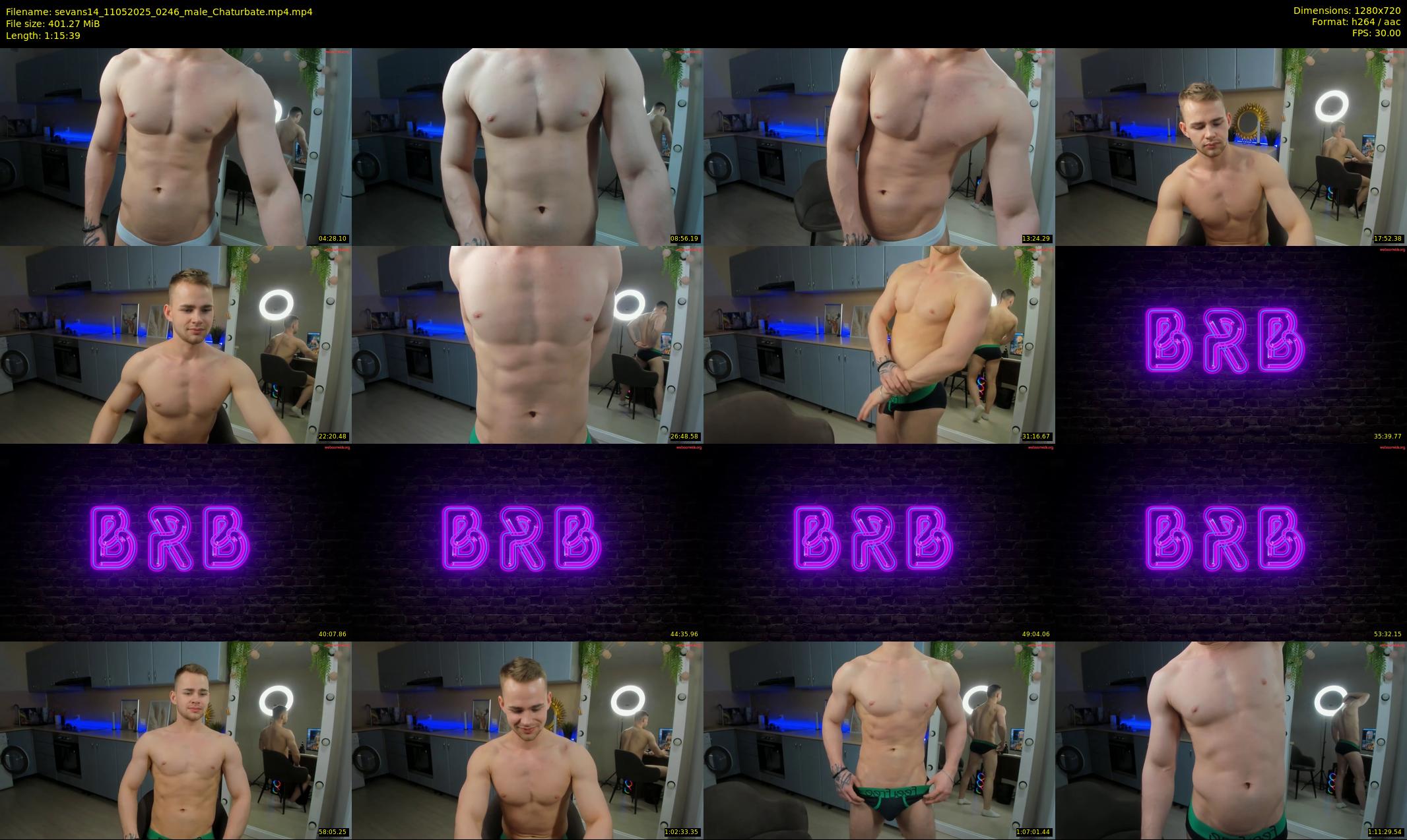 sevans14 — 76 minute Chaturbate male cam show recording, 720p, May 11, 2025