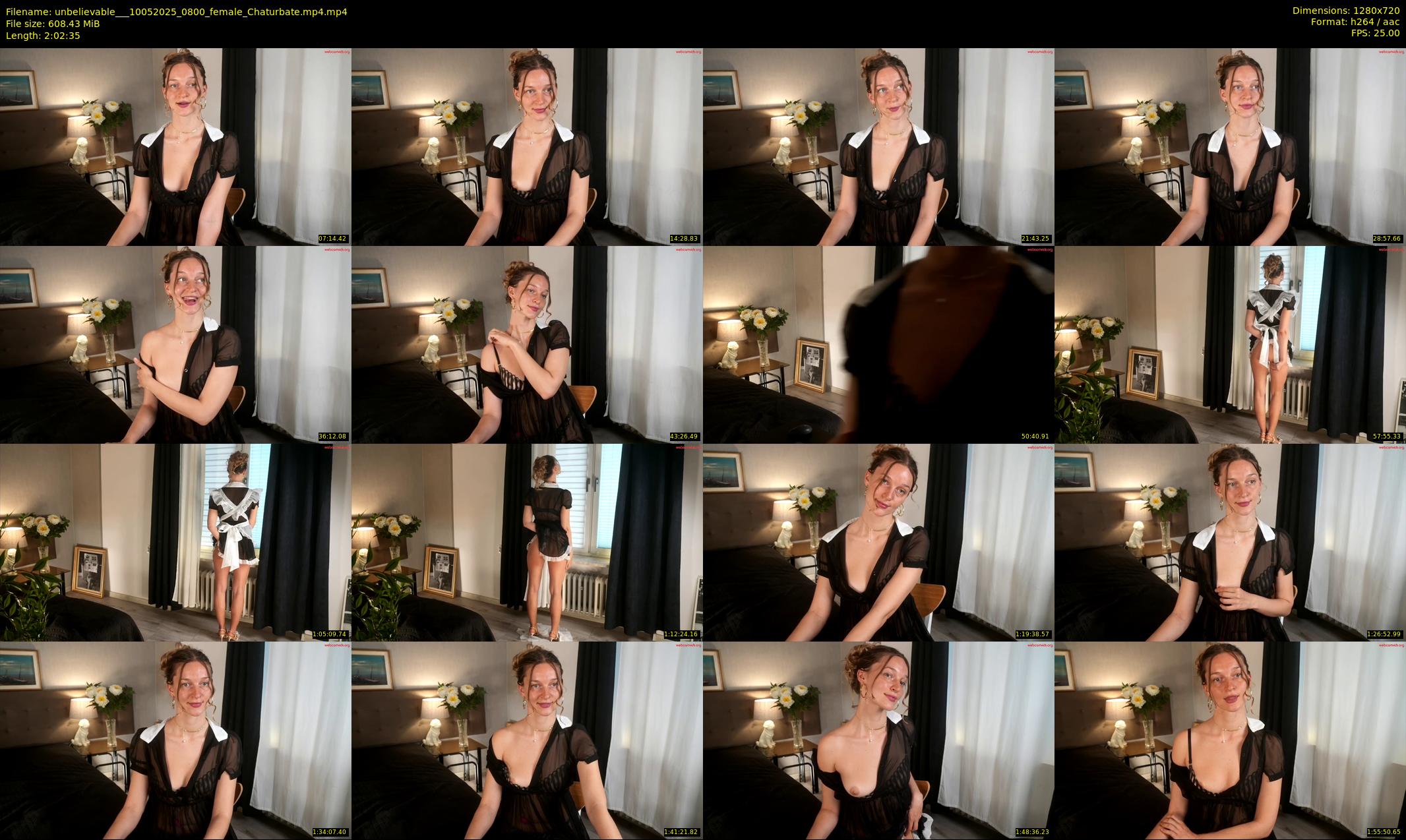 unbelievable__ — 123 minute Chaturbate female cam show recording, 720p, May 10, 2025