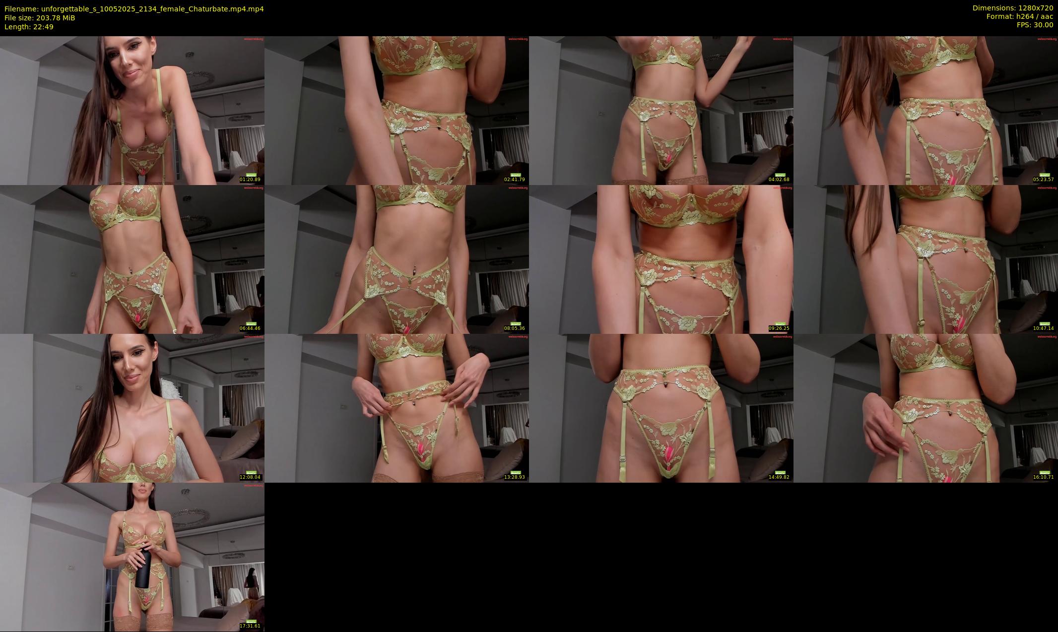 unforgettable_s — 23 minute Chaturbate female cam show recording, 720p, May 10, 2025