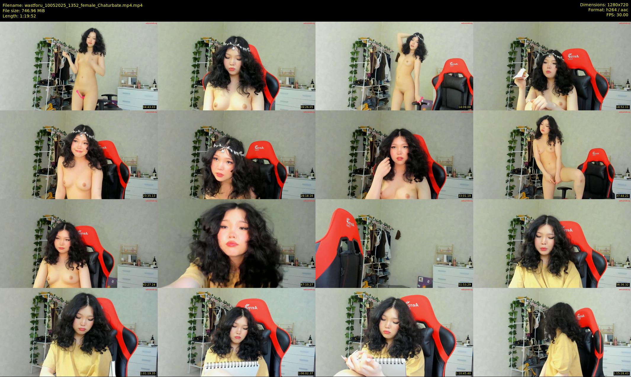 wastforu — 80 minute Chaturbate female cam show recording, 720p, May 10, 2025