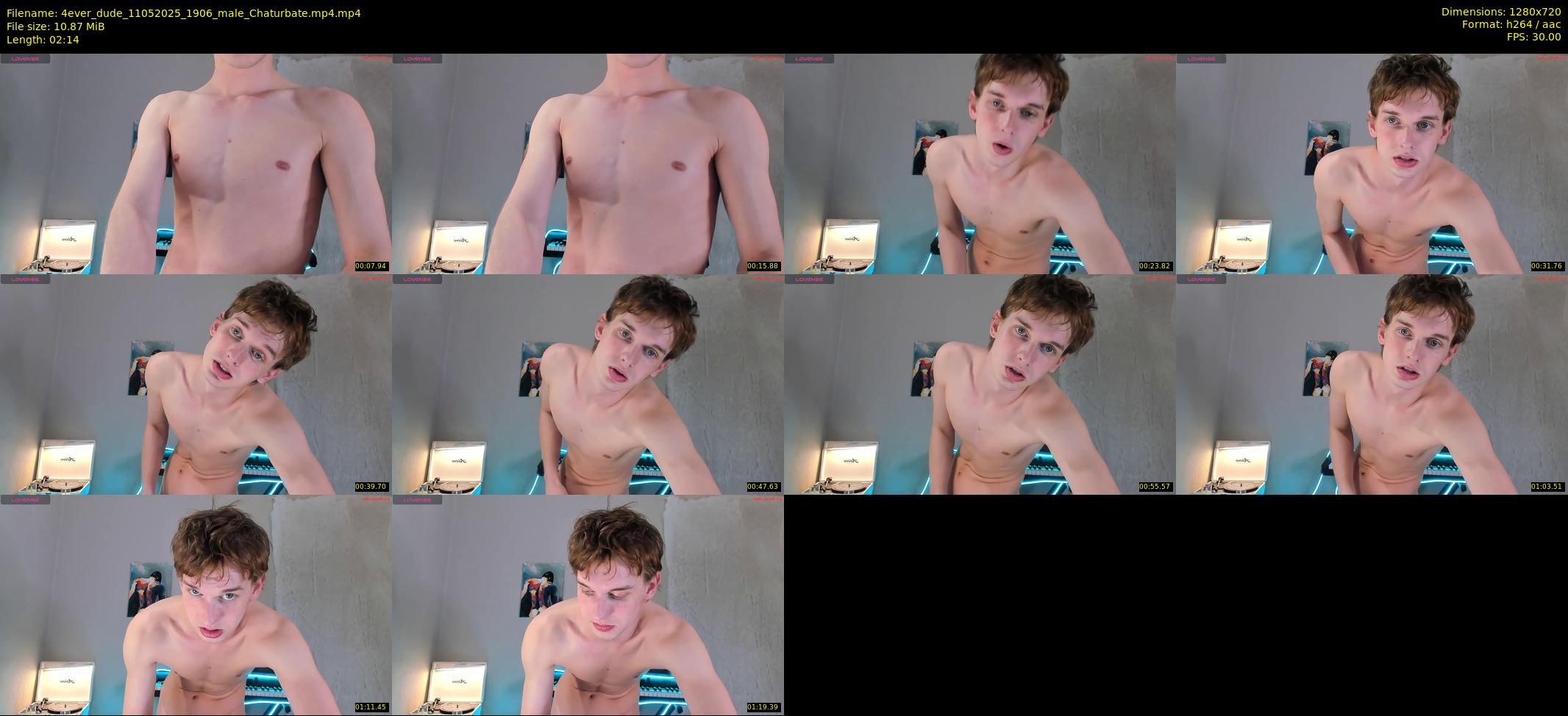 4ever_dude — 3 minute Chaturbate male cam show recording, 720p, May 11, 2025