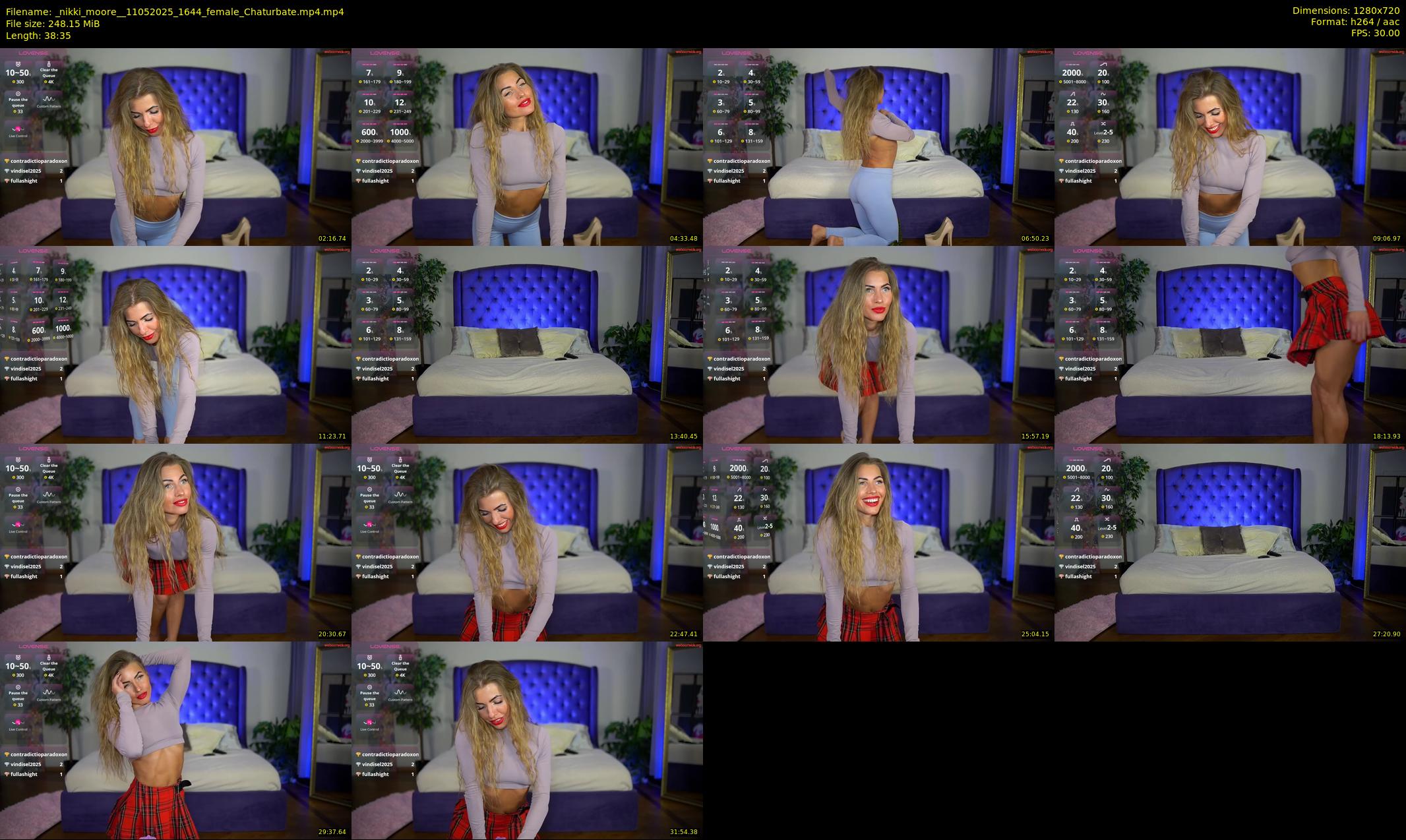 _nikki_moore_ — 39 minute Chaturbate female cam show recording, 720p, May 11, 2025