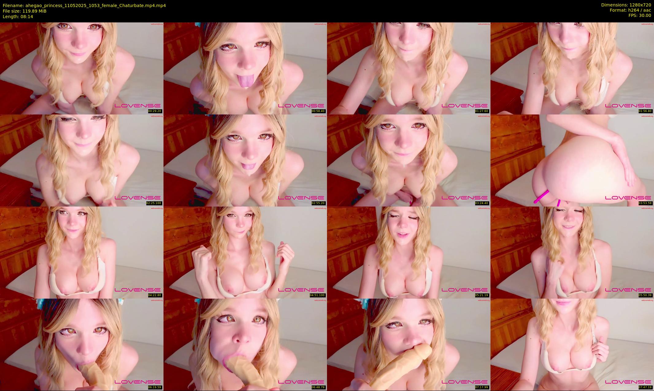 ahegao_princess — 9 minute Chaturbate female cam show recording, 720p, May 11, 2025
