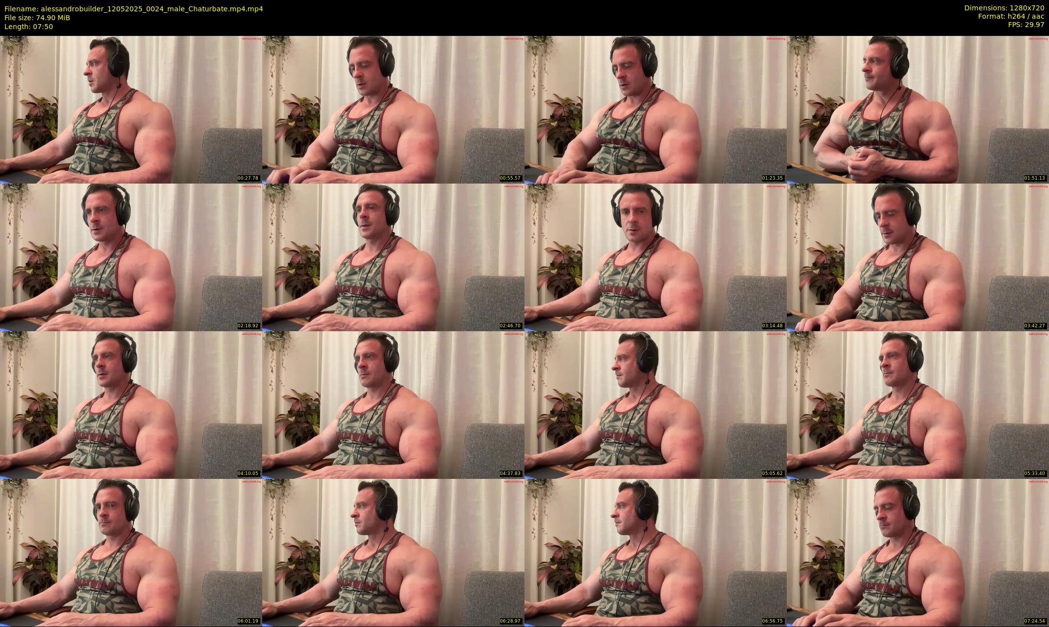alessandrobuilder — 8 minute Chaturbate couple cam show recording, 720p, May 12, 2025