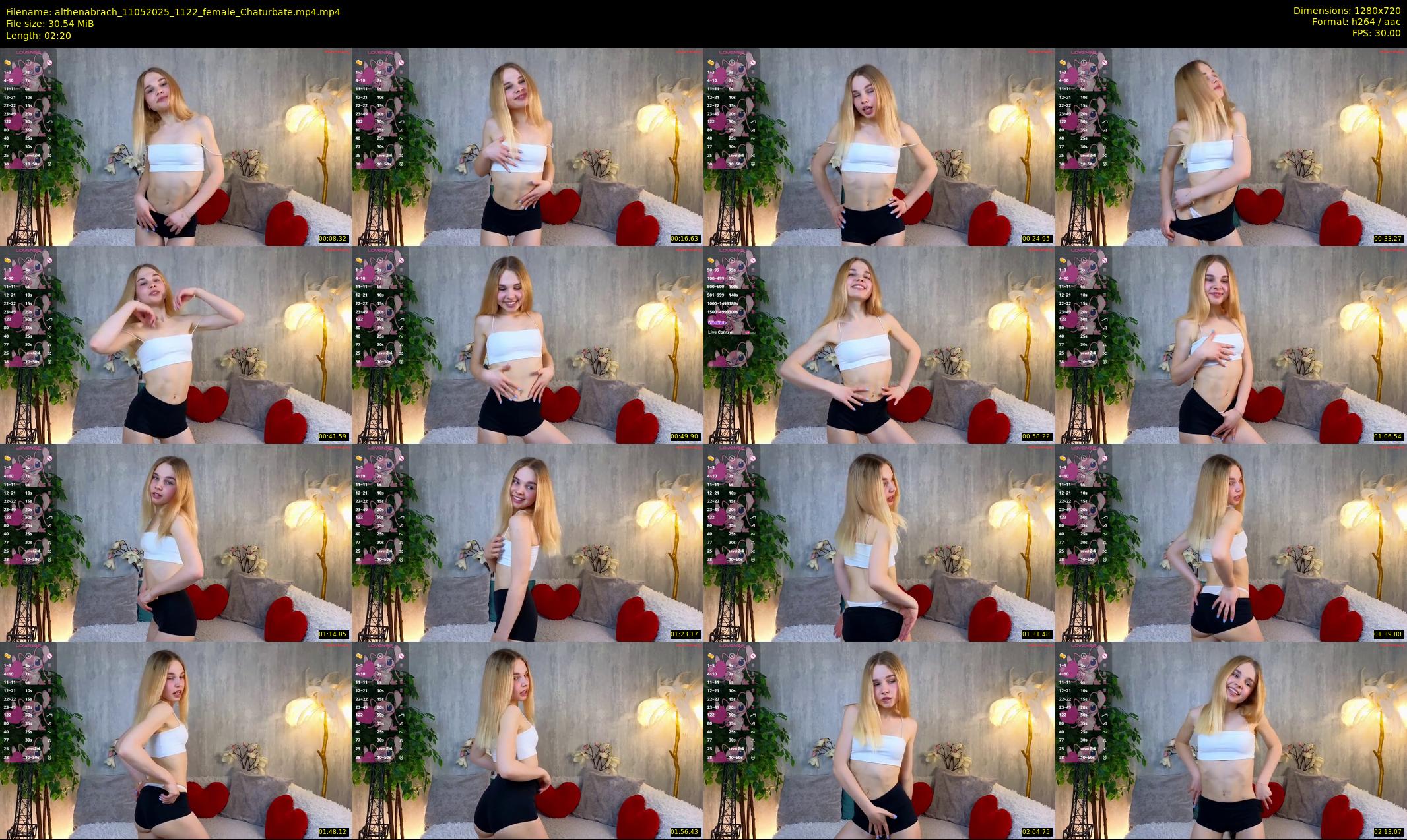 althenabrach — 3 minute Chaturbate female cam show recording, 720p, May 11, 2025