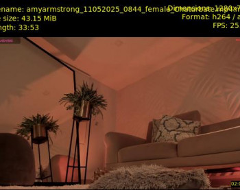 amyarmstrong — 34 minute Chaturbate female cam show recording, 720p, May 11, 2025