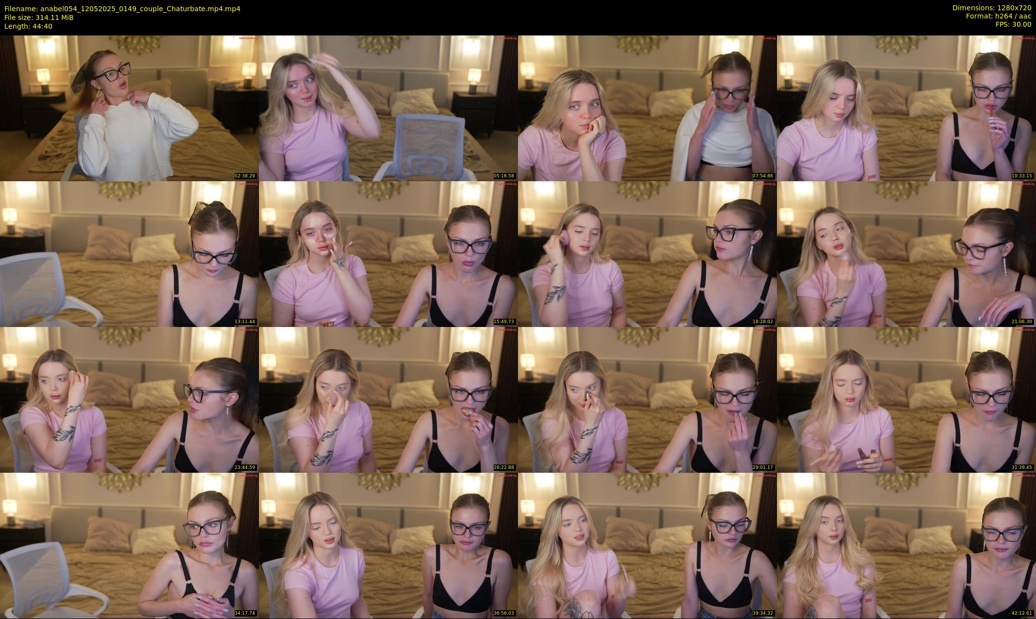 anabel054 — 45 minute Chaturbate female cam show recording, 720p, May 12, 2025