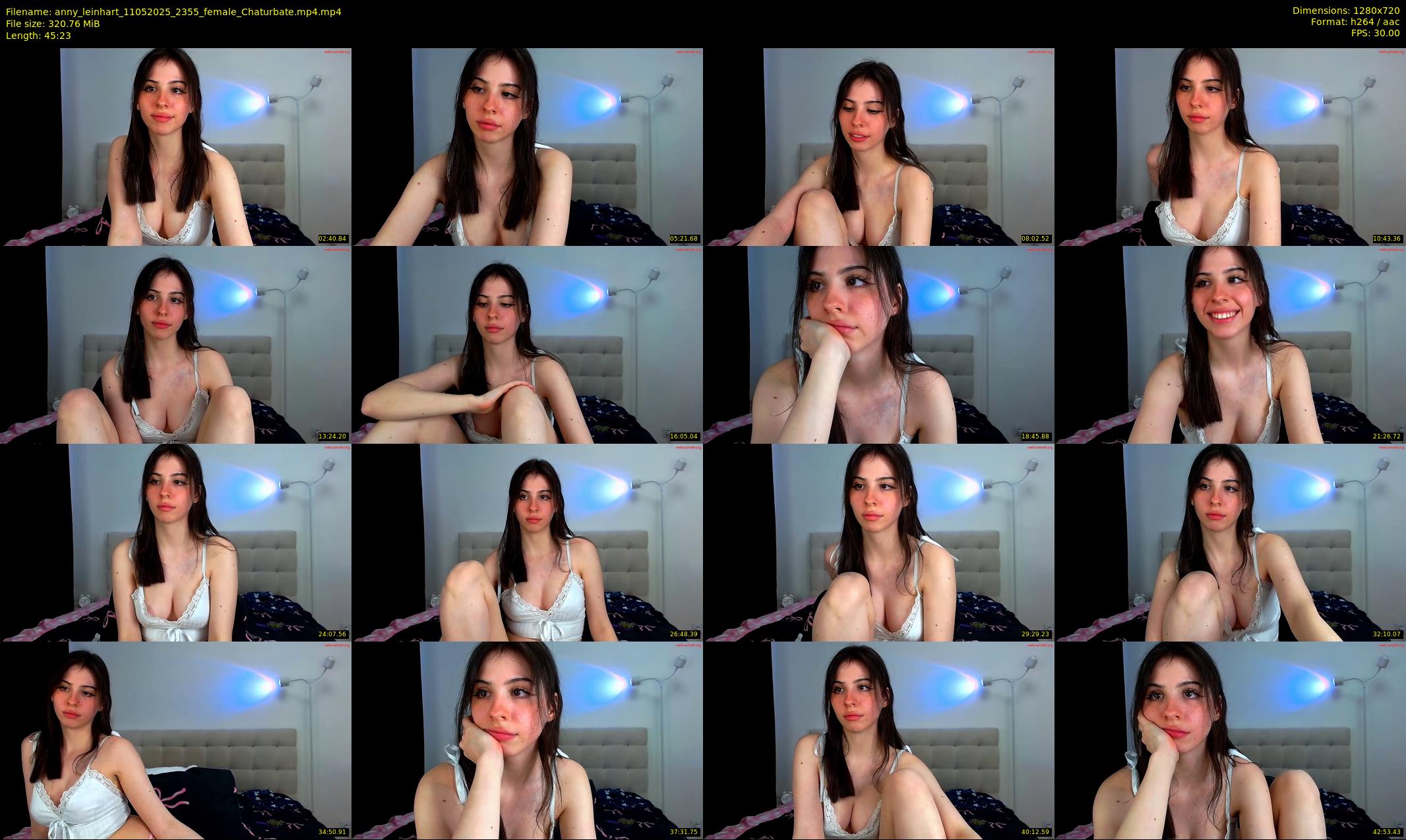 anny_leinhart — 46 minute Chaturbate female cam show recording, 720p, May 11, 2025
