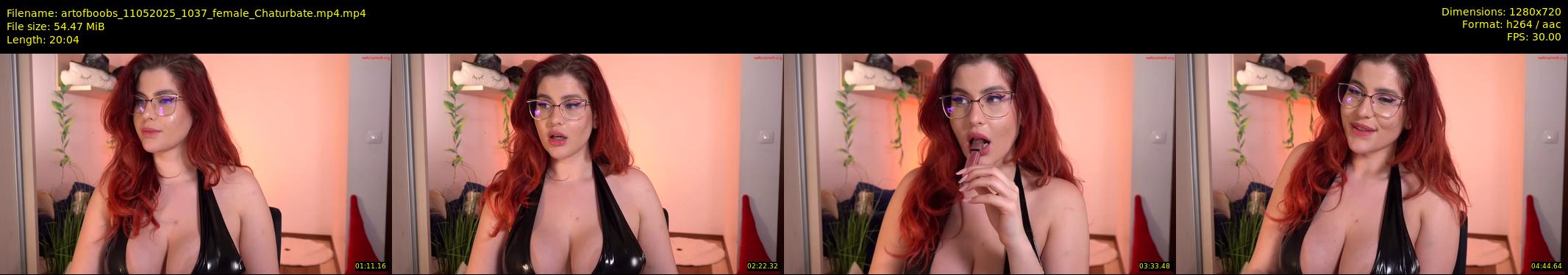 artofboobs — 21 minute Chaturbate female cam show recording, 720p, May 11, 2025