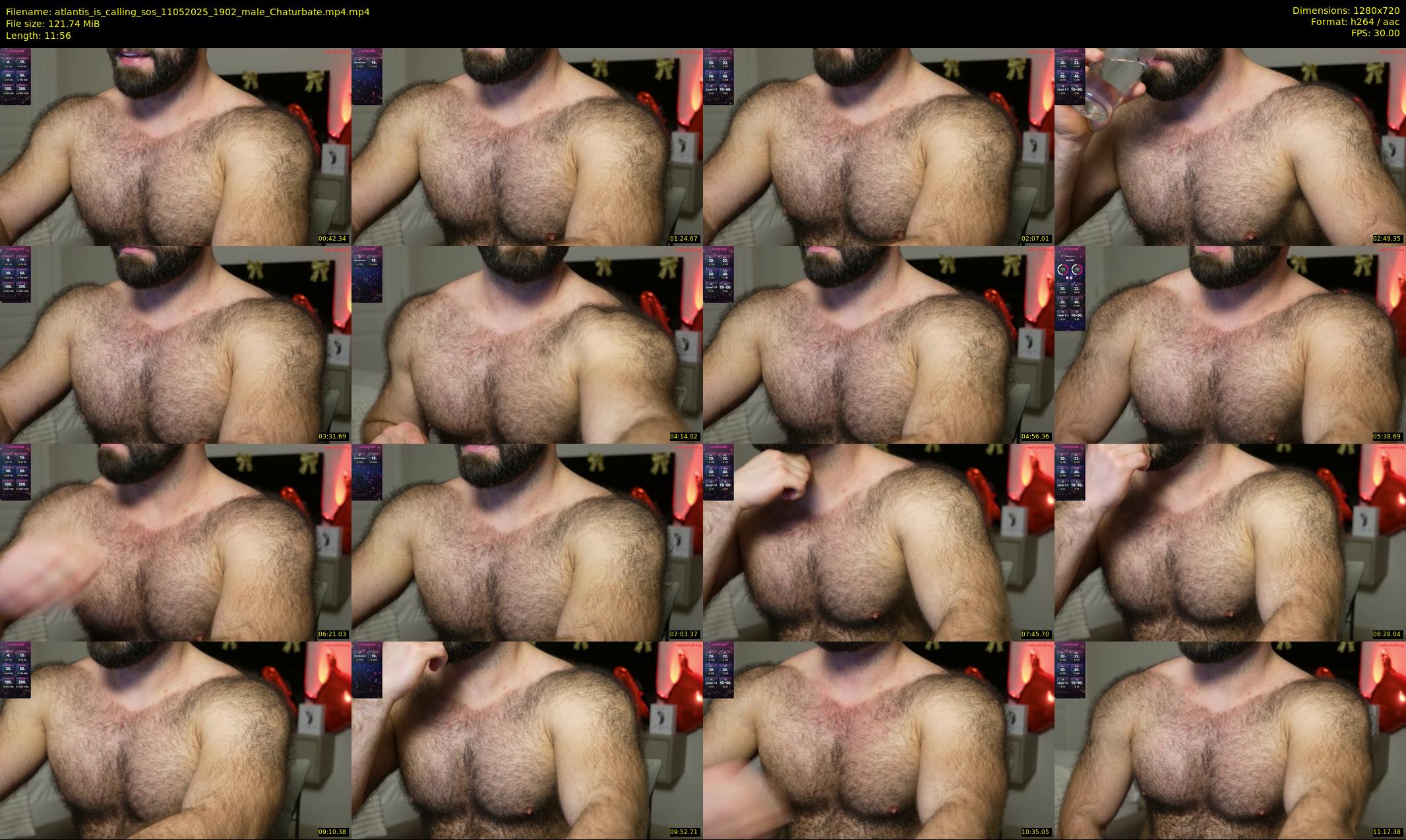 atlantis_is_calling_sos — 12 minute Chaturbate male cam show recording, 720p, May 11, 2025