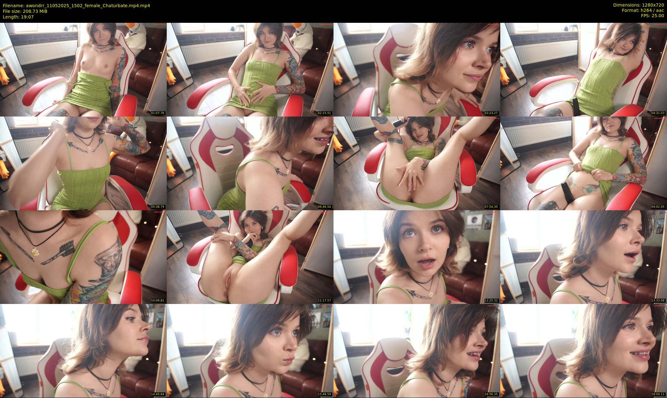 awondrr — 20 minute Chaturbate female cam show recording, 720p, May 11, 2025