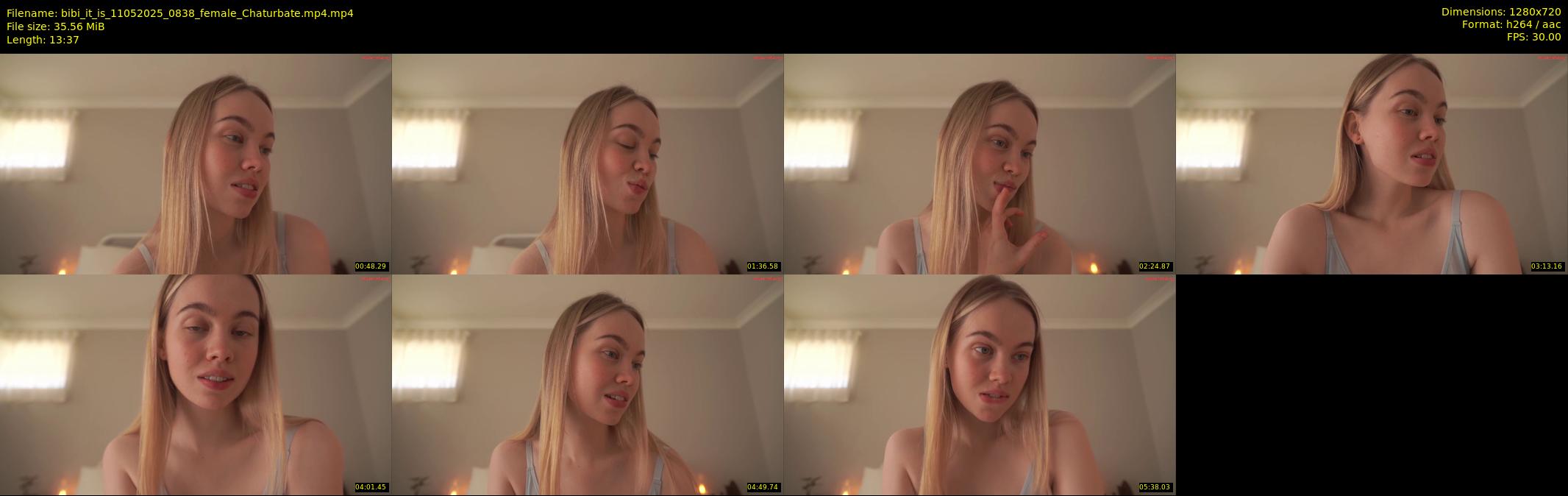 bibi_it_is — 14 minute Chaturbate female cam show recording, 720p, May 11, 2025