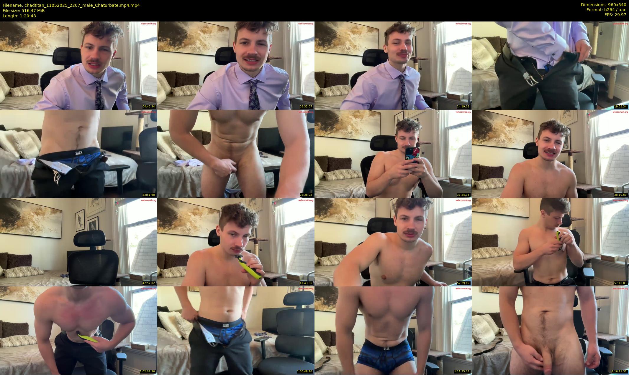 chadtitan — 81 minute Chaturbate male cam show recording, 480p, May 11, 2025