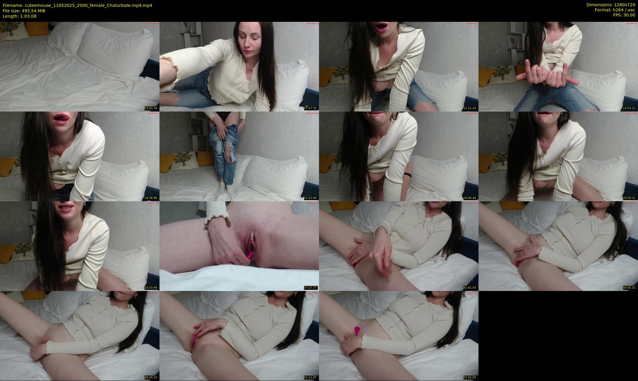 cuteemouse — 64 minute Chaturbate female cam show recording, 720p, May 11, 2025