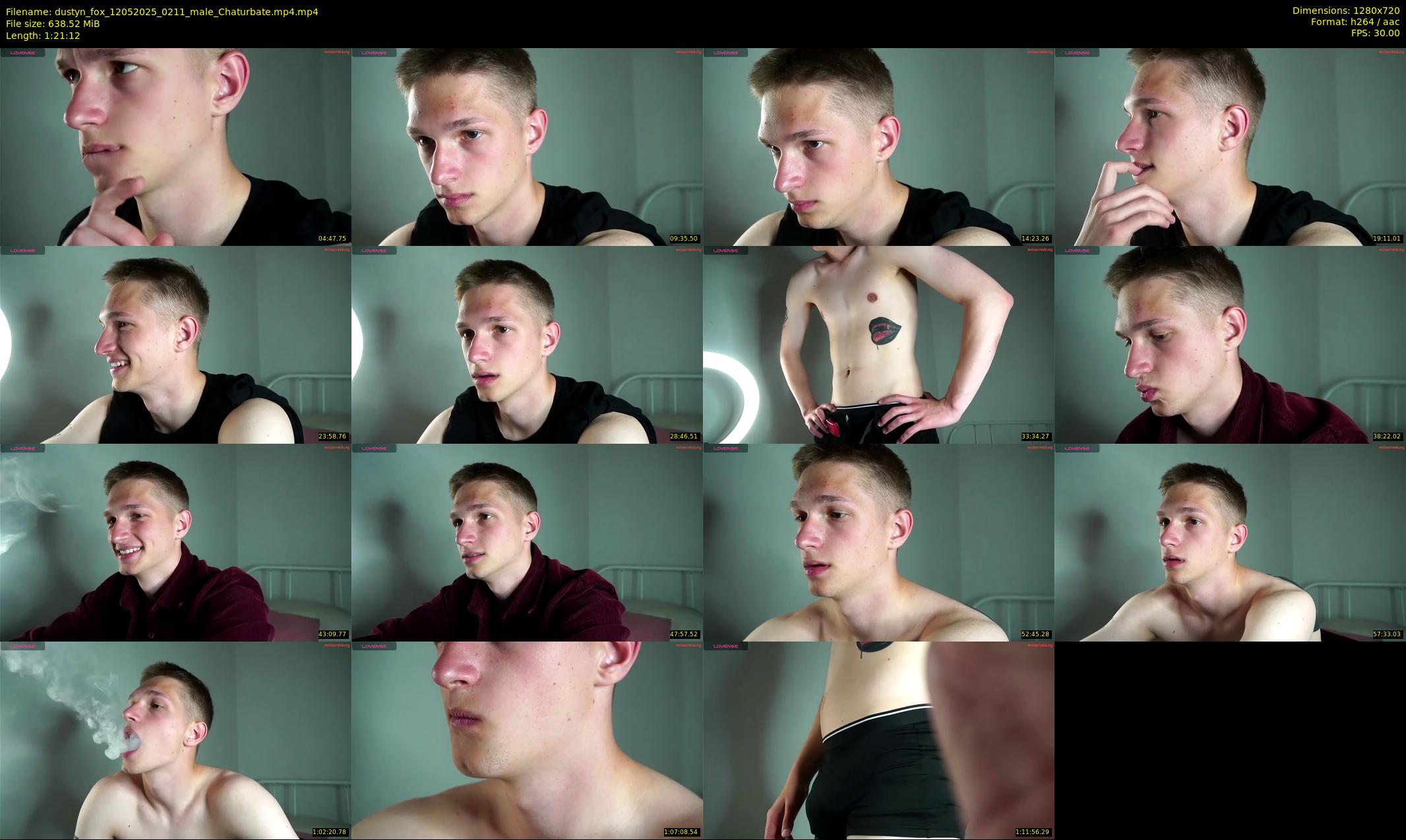 dustyn_fox — 82 minute Chaturbate male cam show recording, 720p, May 12, 2025