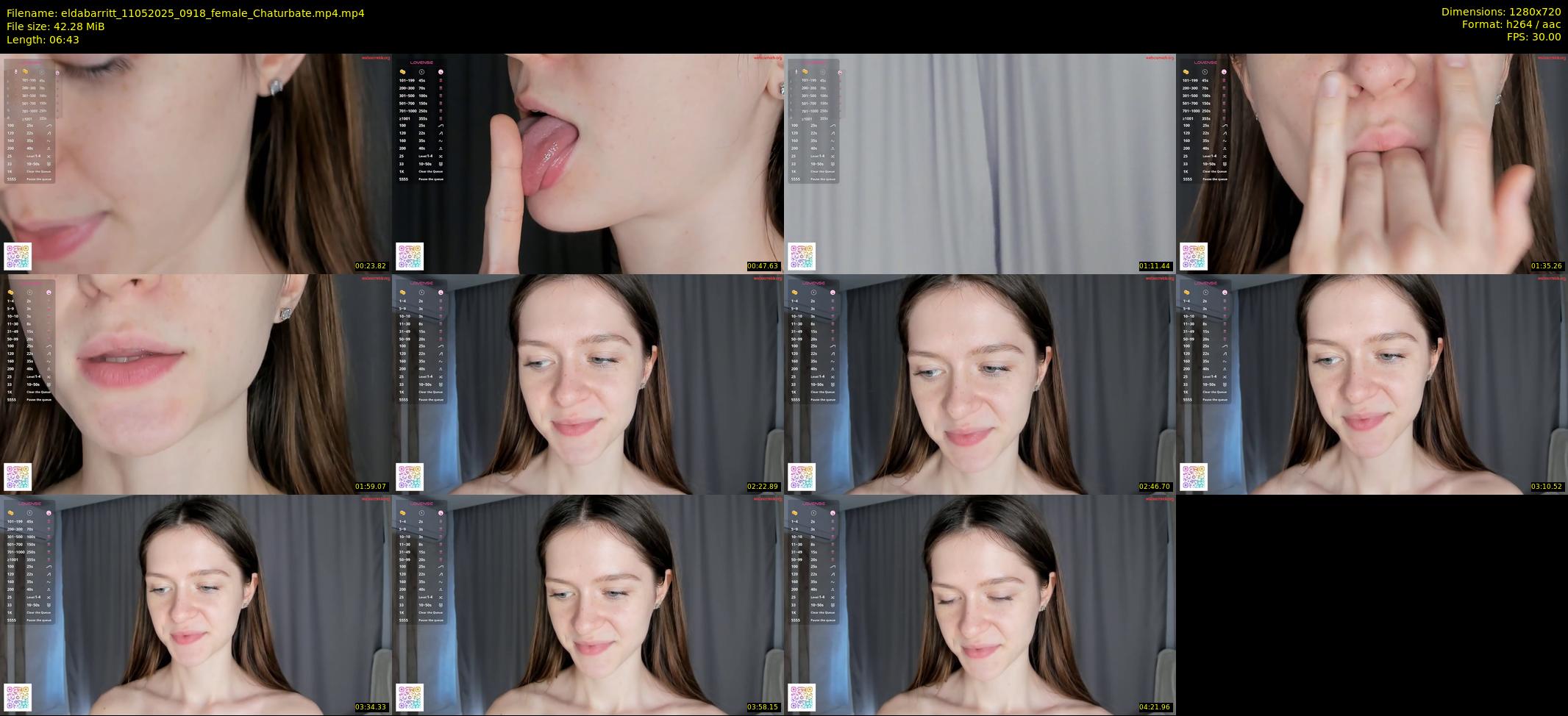 eldabarritt — 7 minute Chaturbate female cam show recording, 720p, May 11, 2025