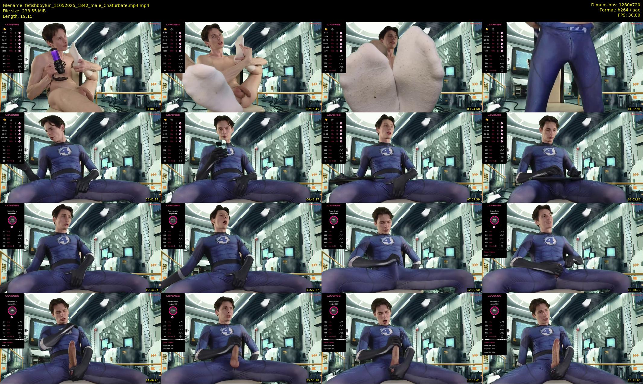 fetishboyfun — 20 minute Chaturbate male cam show recording, 720p, May 11, 2025