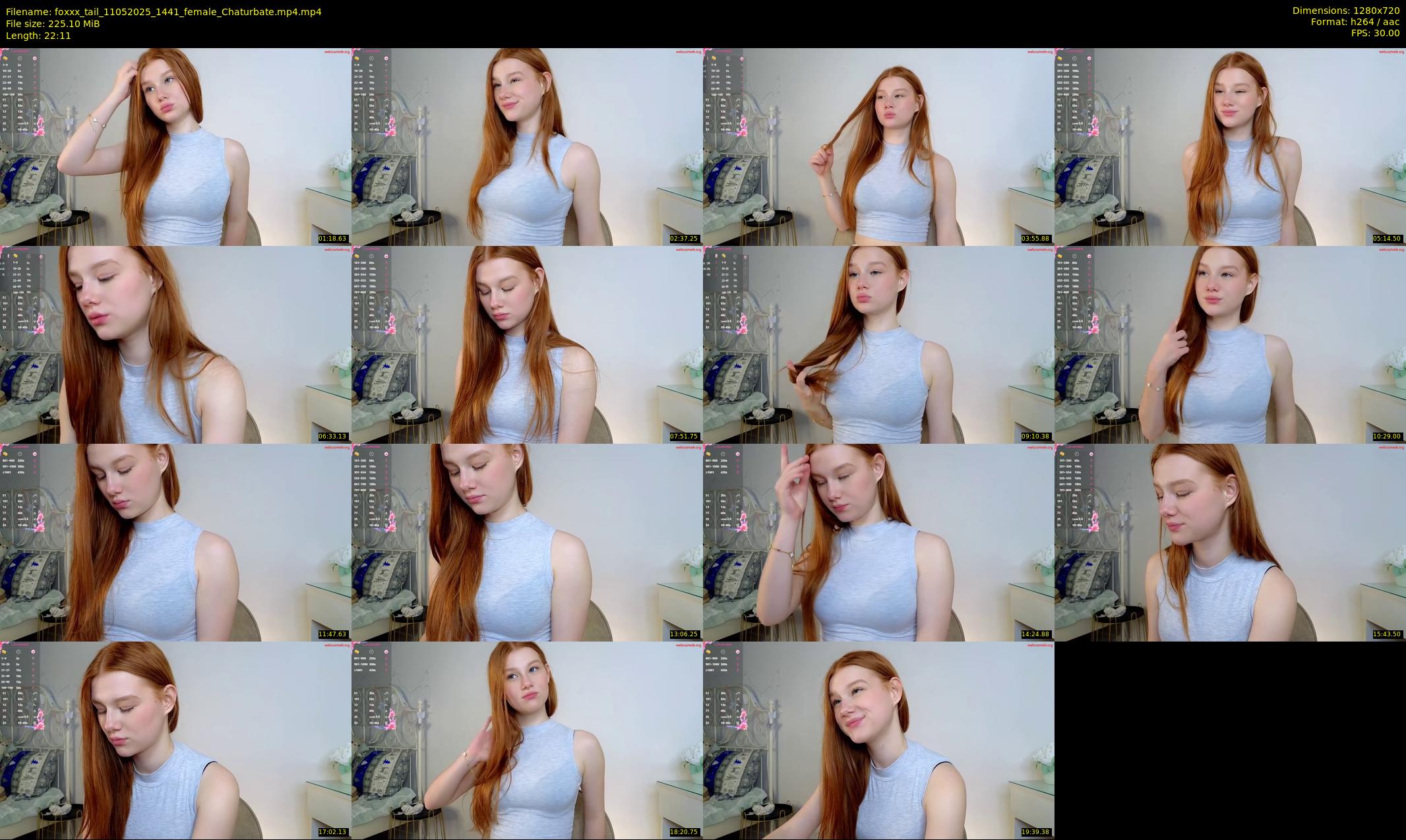 foxxx_tail — 23 minute Chaturbate female cam show recording, 720p, May 11, 2025