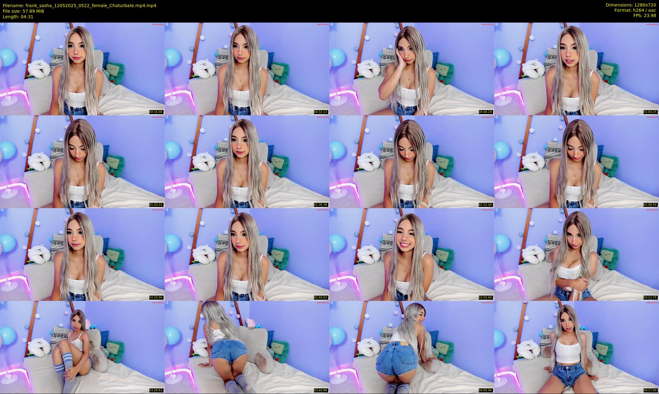 frank_sasha — 5 minute Chaturbate couple cam show recording, 720p, May 12, 2025