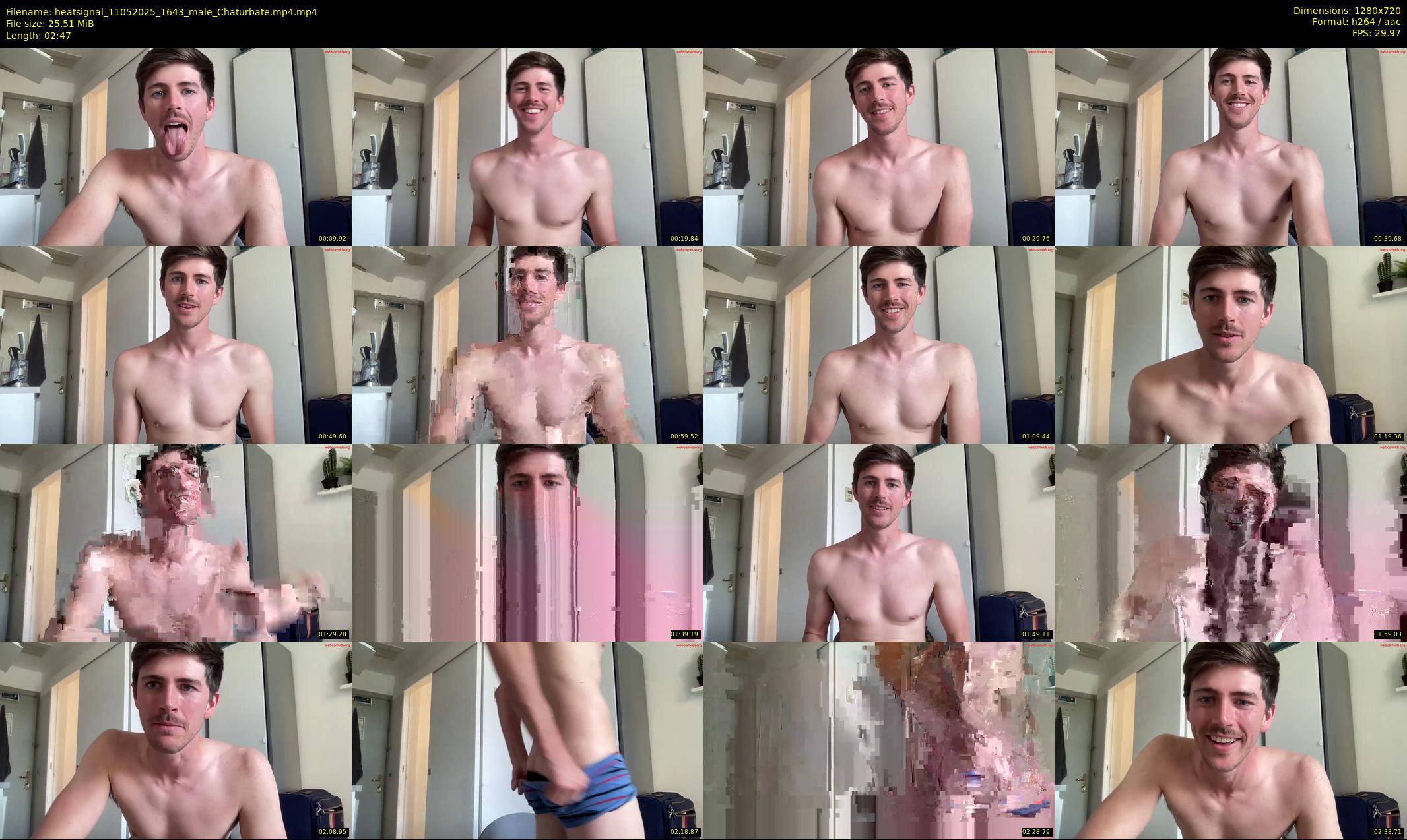 heatsignal — 3 minute Chaturbate male cam show recording, 720p, May 11, 2025