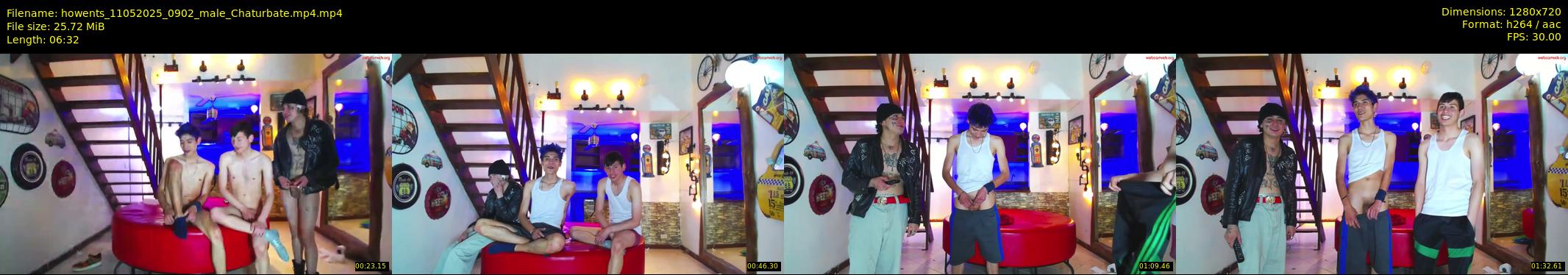 howents — 7 minute Chaturbate male cam show recording, 720p, May 11, 2025