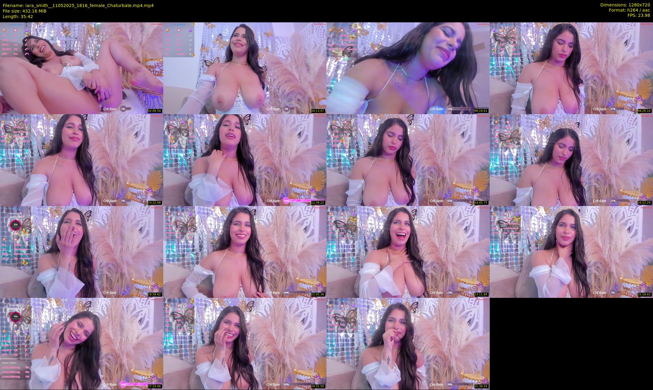 iara_smith_ — 36 minute Chaturbate female cam show recording, 720p, May 11, 2025