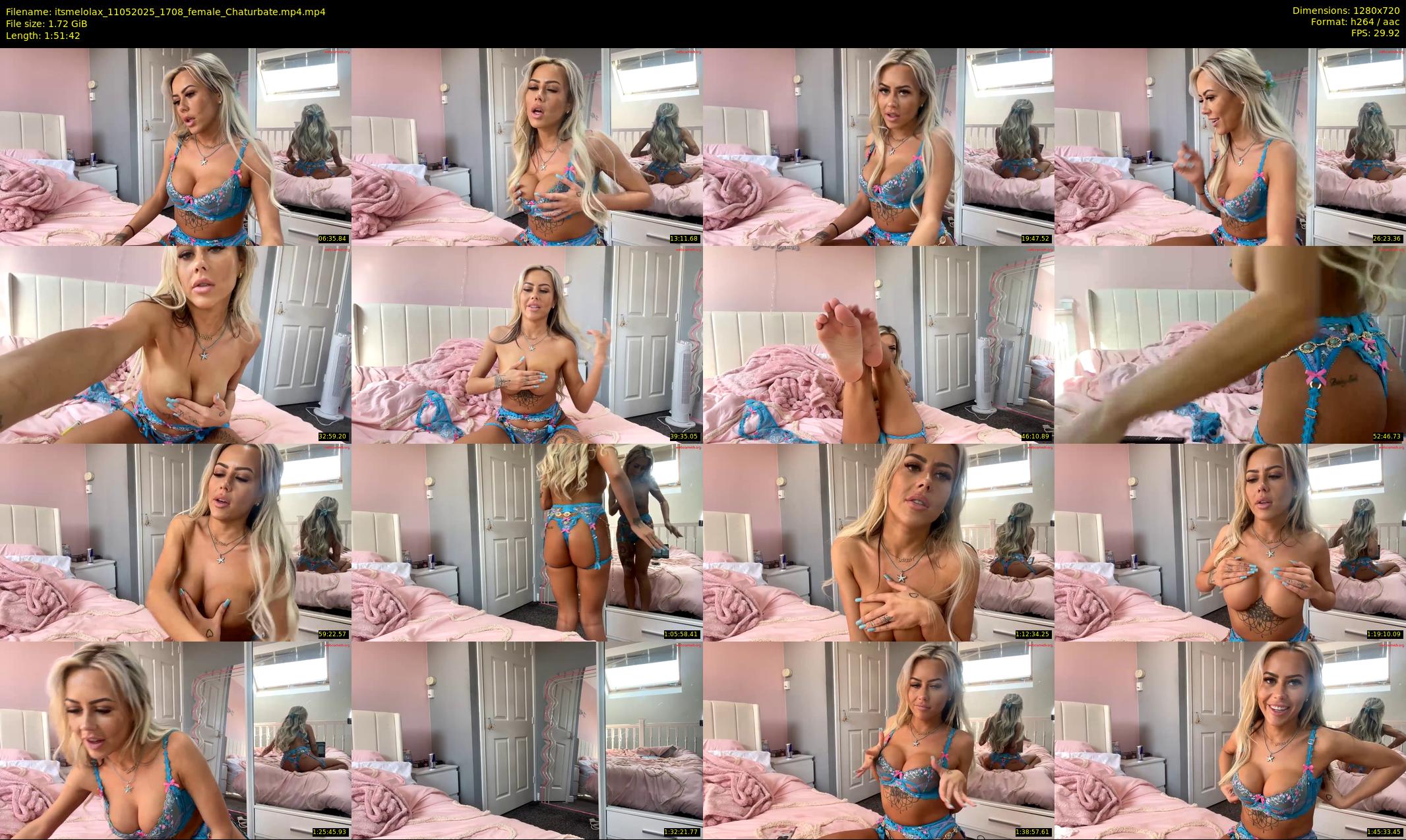 itsmelolax — 112 minute Chaturbate female cam show recording, 720p, May 11, 2025