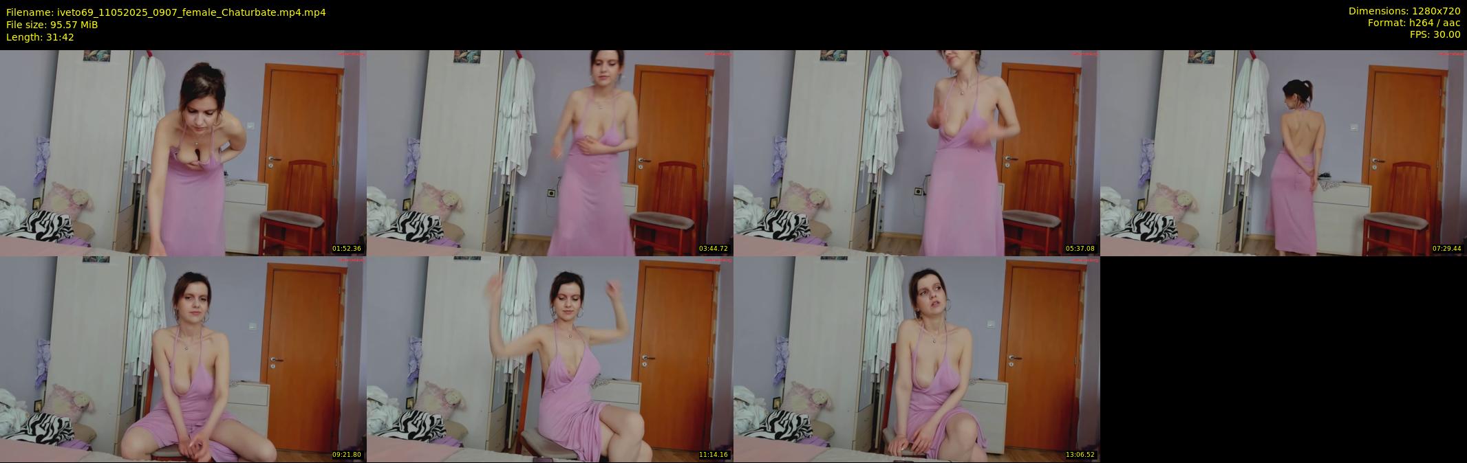 iveto69 — 32 minute Chaturbate female cam show recording, 720p, May 11, 2025