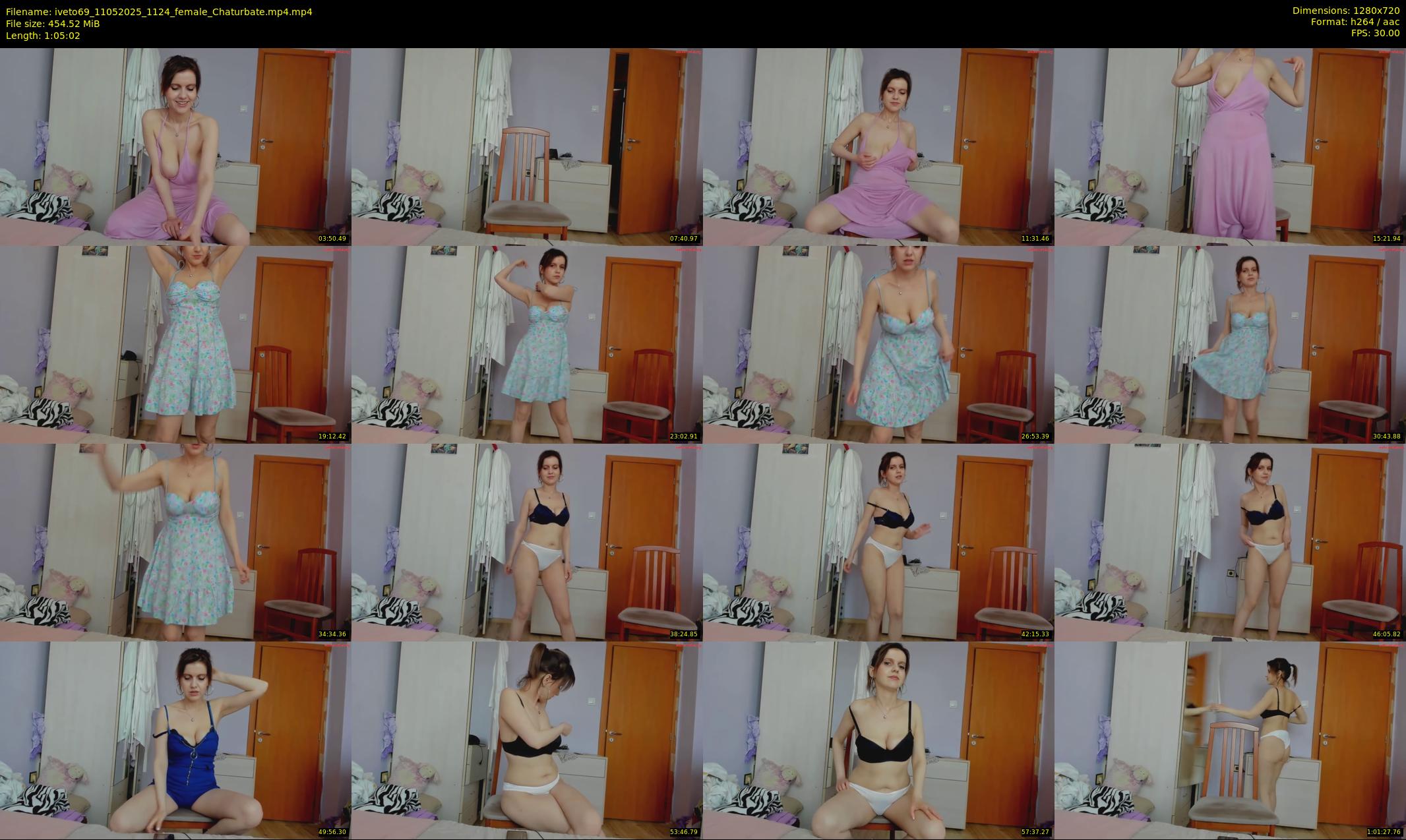 iveto69 — 66 minute Chaturbate female cam show recording, 720p, May 11, 2025
