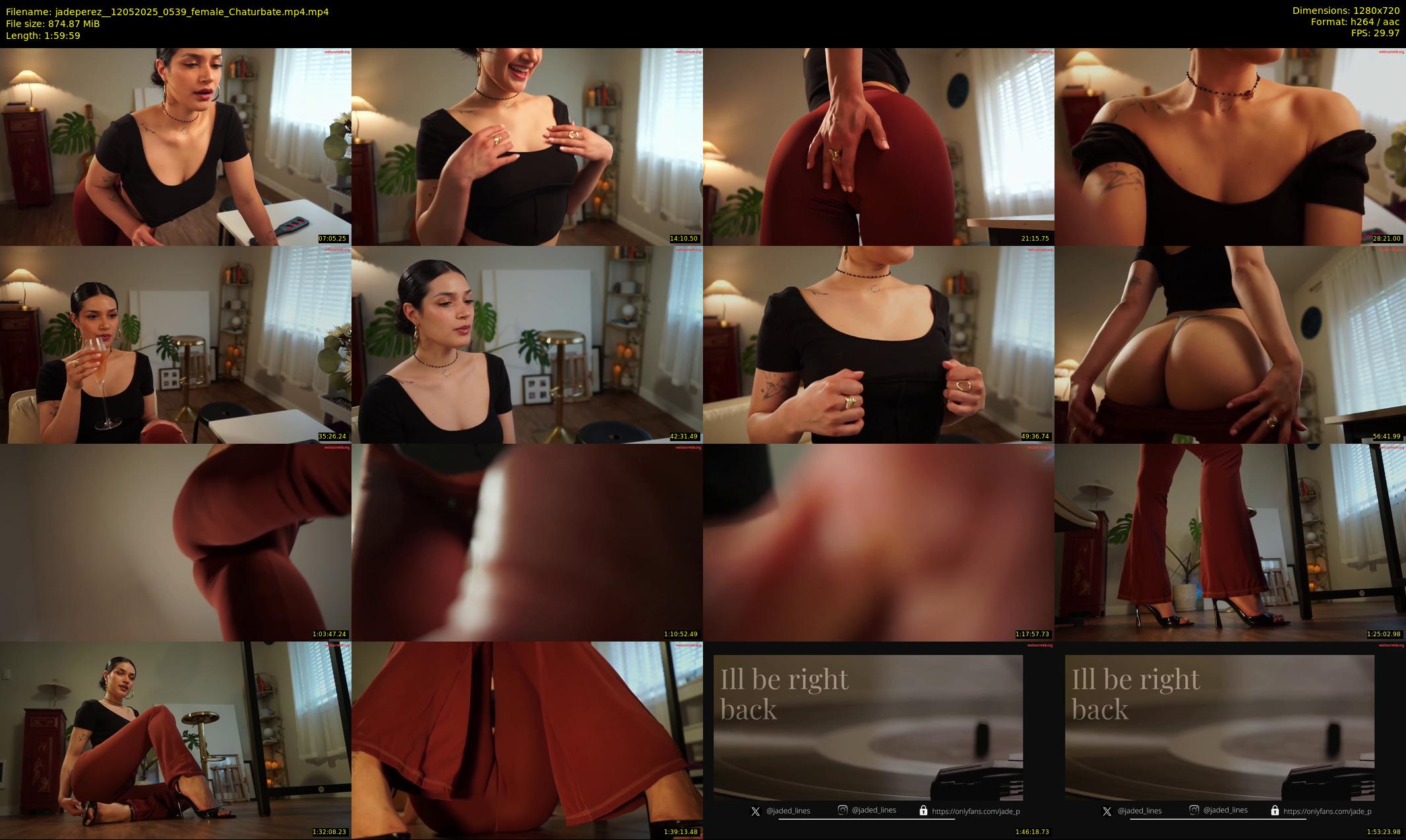jadeperez_ — 120 minute Chaturbate female cam show recording, 720p, May 12, 2025