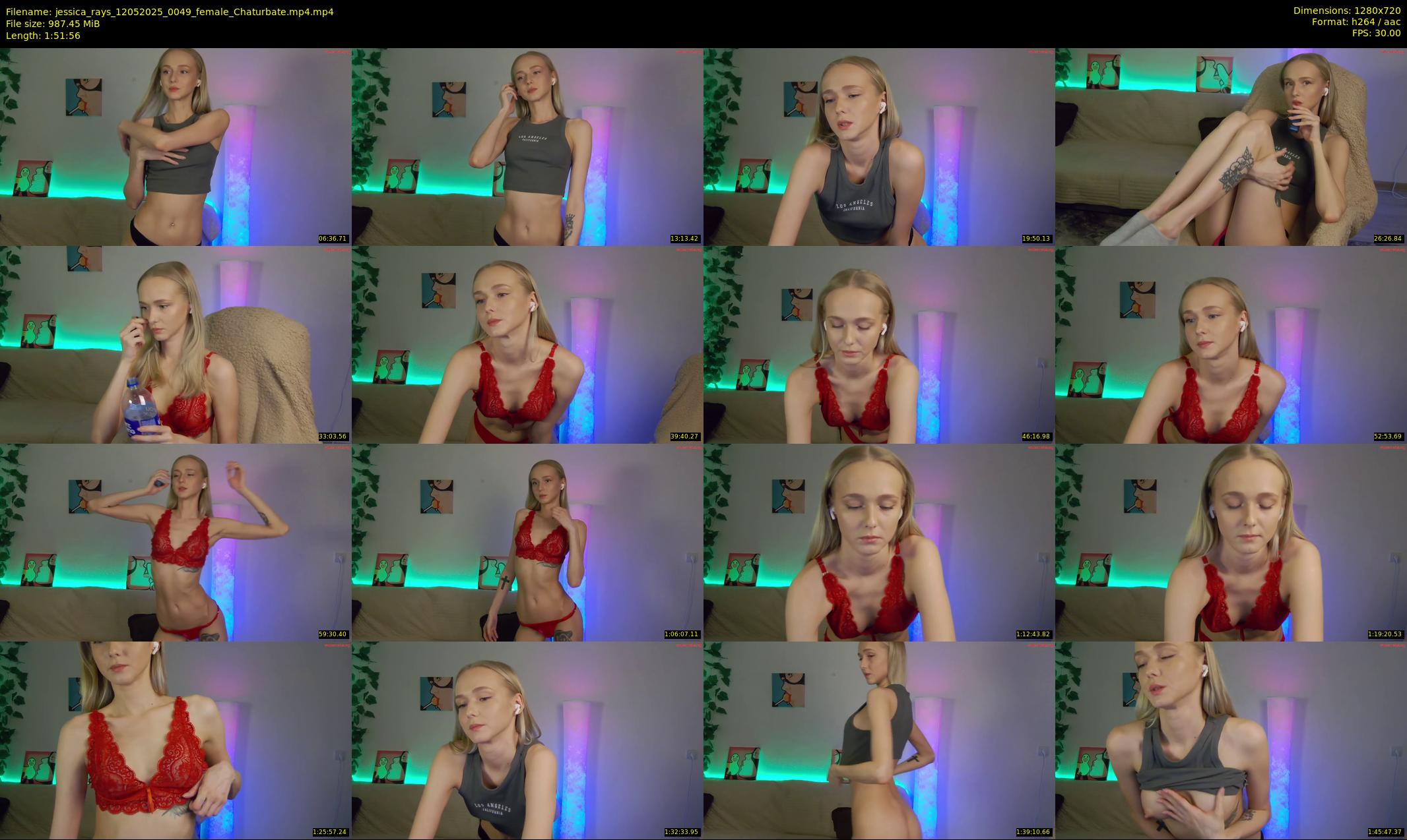 jessica_rays — 112 minute Chaturbate couple cam show recording, 720p, May 12, 2025