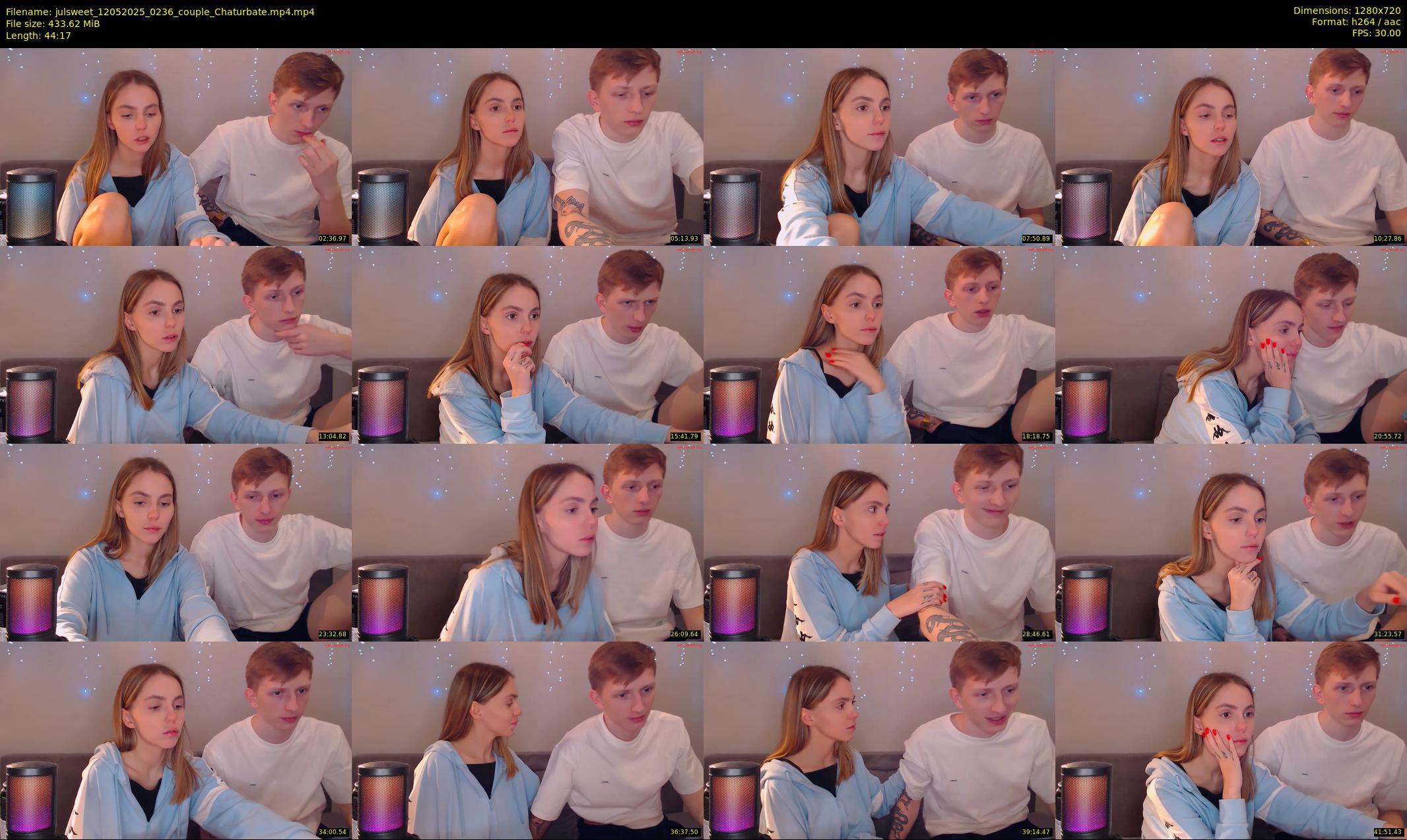 julsweet — 45 minute Chaturbate male cam show recording, 720p, May 12, 2025