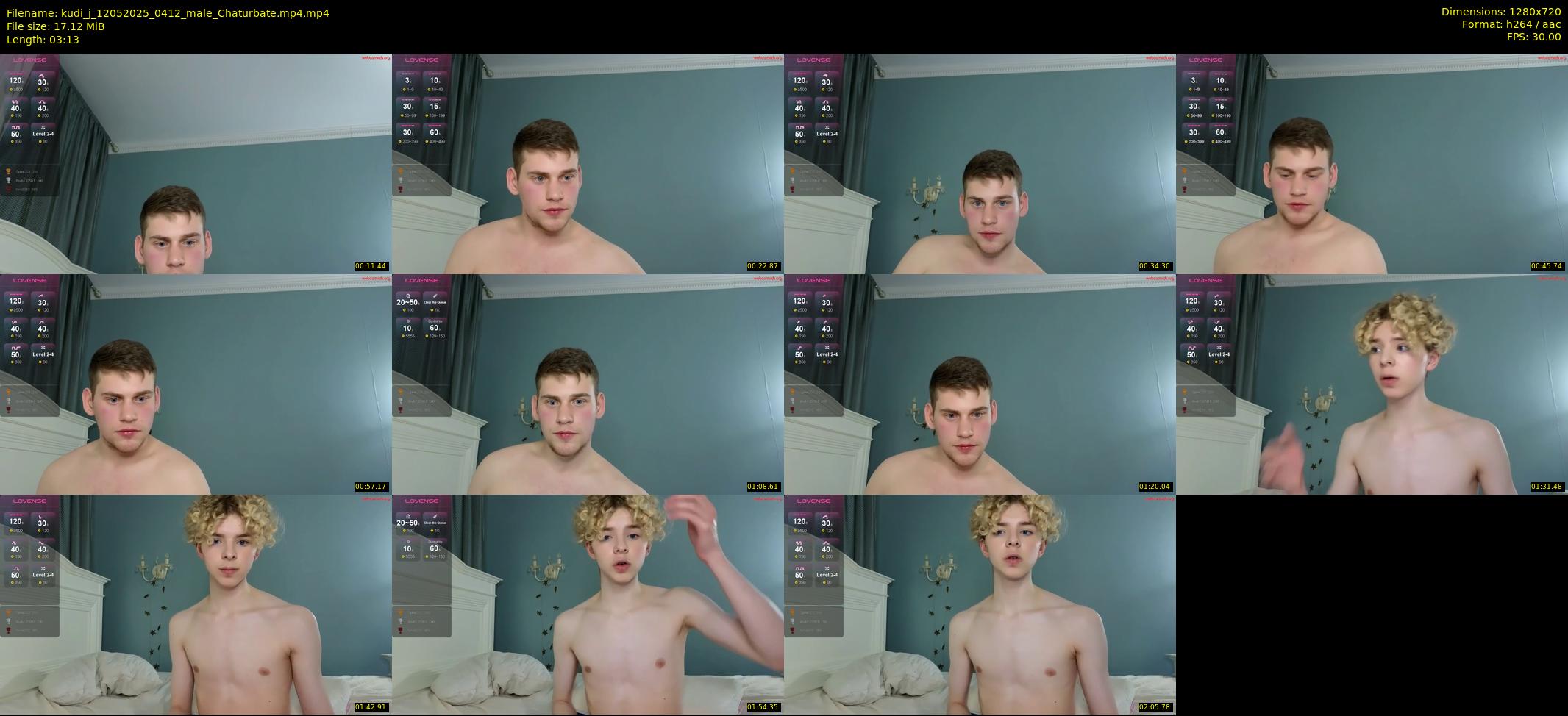 kudi_j — 4 minute Chaturbate male cam show recording, 720p, May 12, 2025