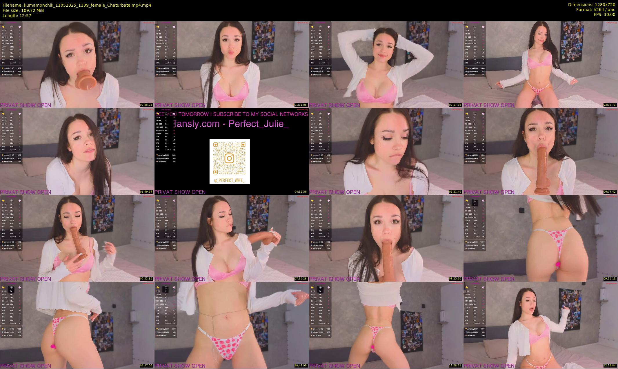 kumamonchik — 13 minute Chaturbate couple cam show recording, 720p, May 11, 2025