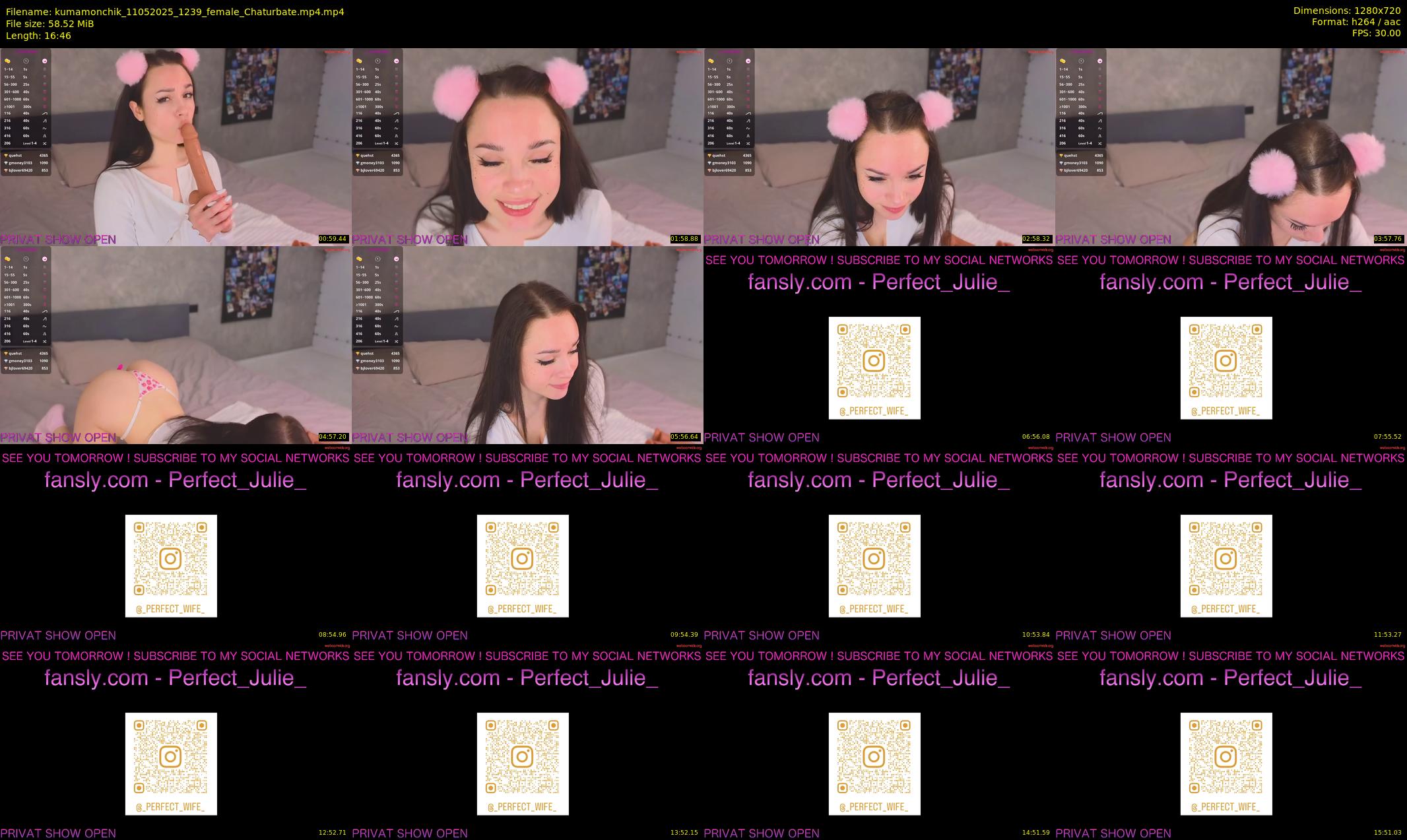 kumamonchik — 17 minute Chaturbate couple cam show recording, 720p, May 11, 2025