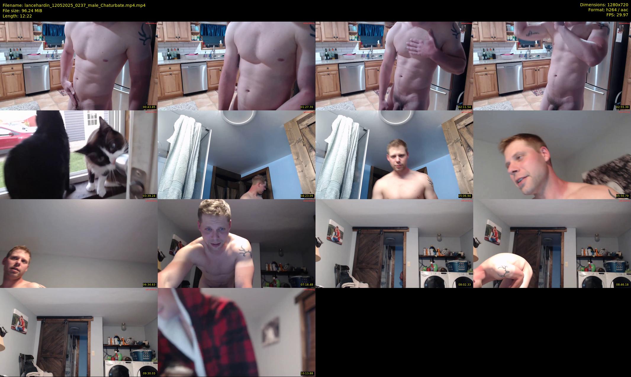 lancehardin — 13 minute Chaturbate male cam show recording, 720p, May 12, 2025