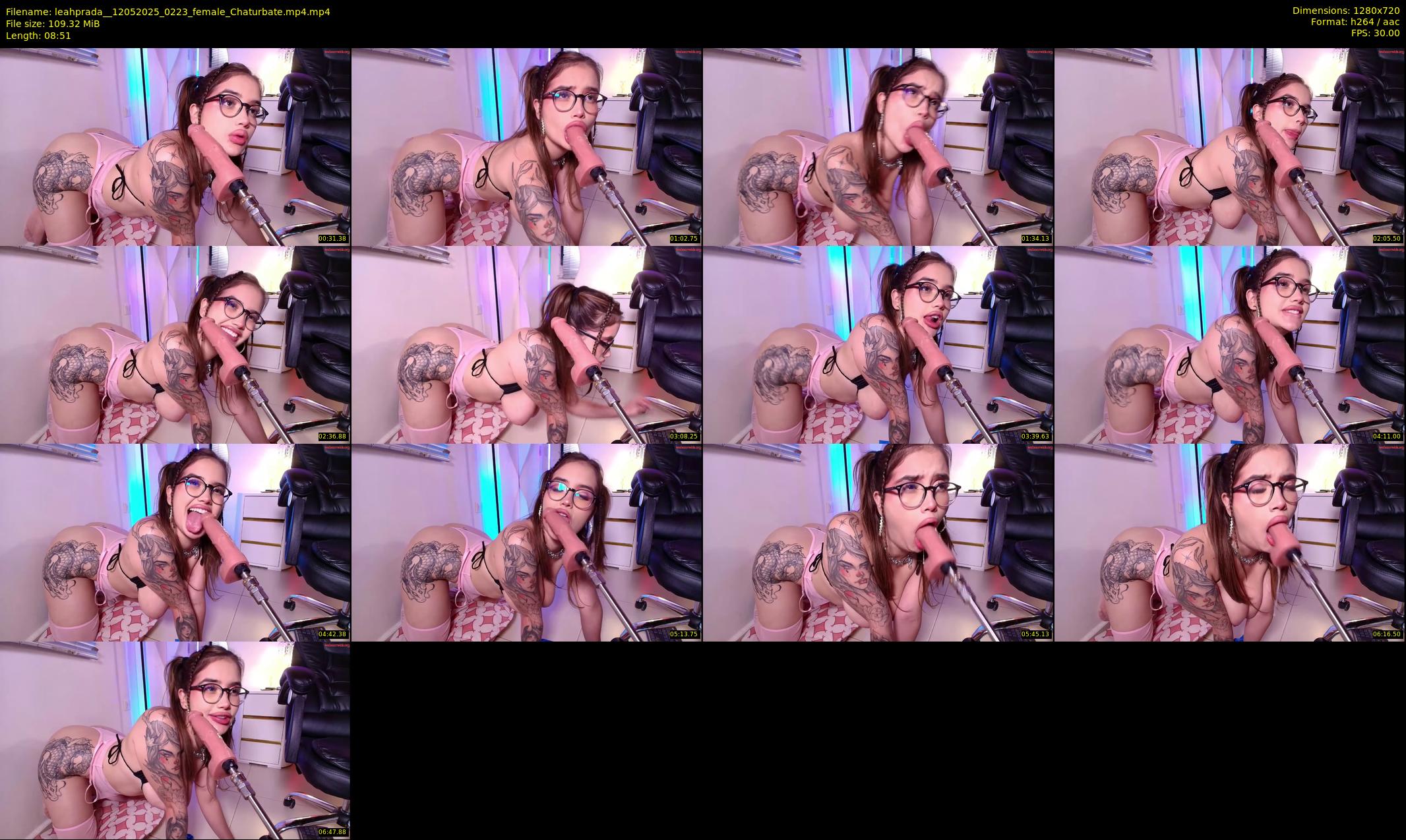 leahprada_ — 9 minute Chaturbate female cam show recording, 720p, May 12, 2025