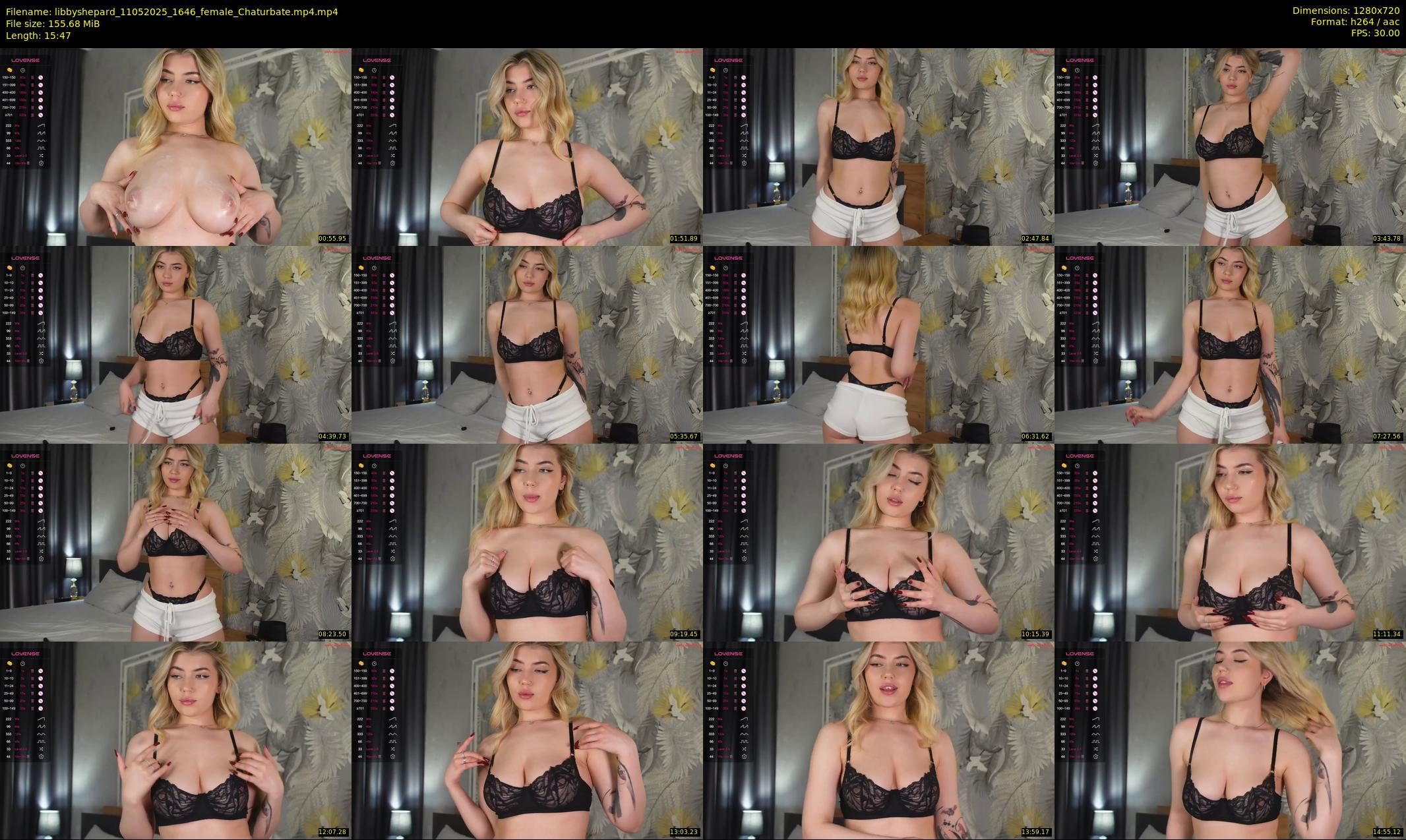 libbyshepard — 16 minute Chaturbate female cam show recording, 720p, May 11, 2025