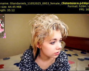 liliandaniels — 36 minute Chaturbate female cam show recording, 720p, May 11, 2025