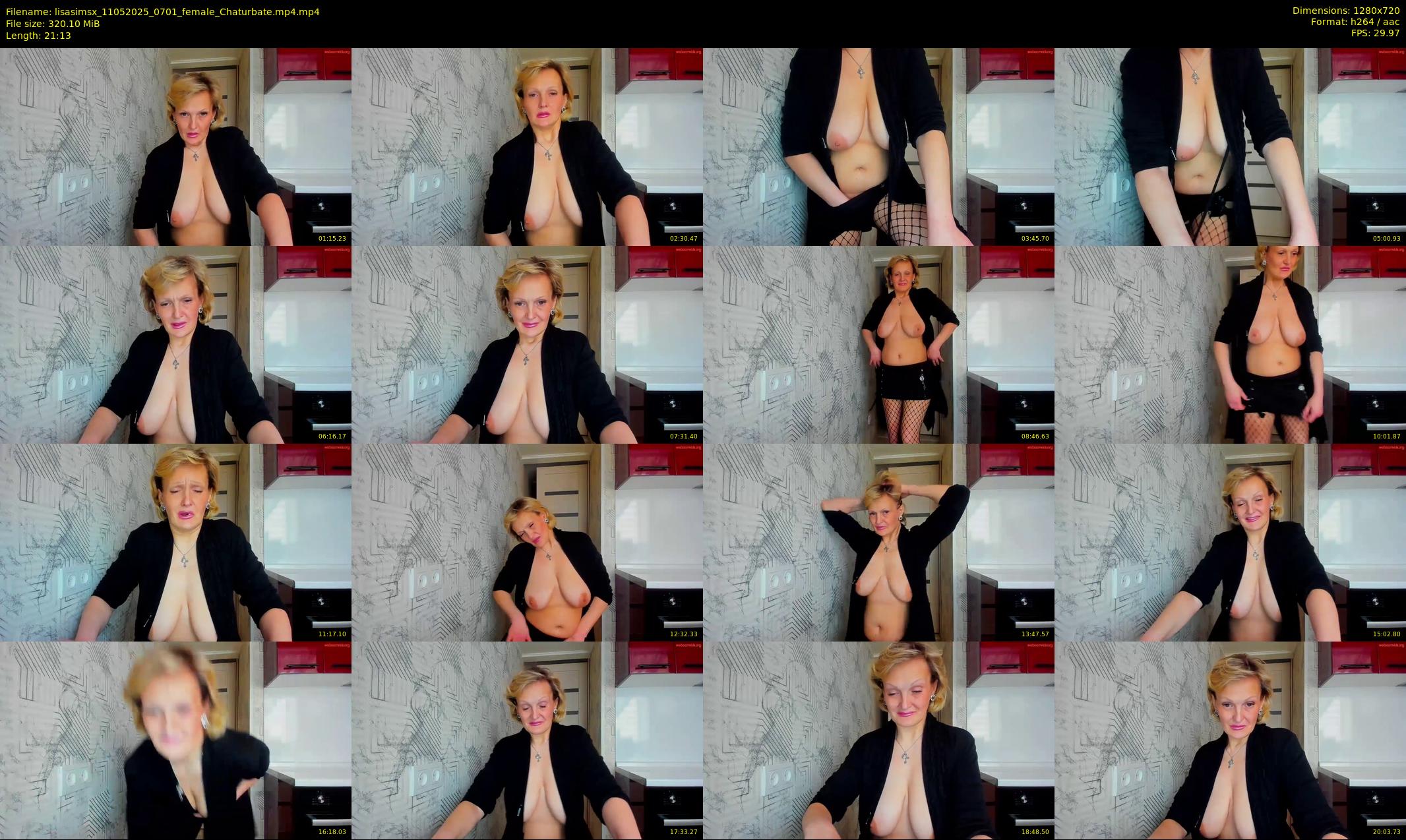 lisasimsx — 22 minute Chaturbate female cam show recording, 720p, May 11, 2025